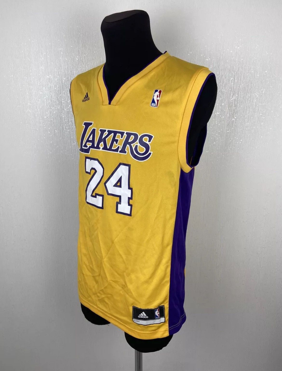 Adidas × NBA × Vintage Lakers NBA 2012 Jersey #24 Kobe Bryant 7565A Size S Size US S / EU 44-46 / 1 - 2 Thumbnail