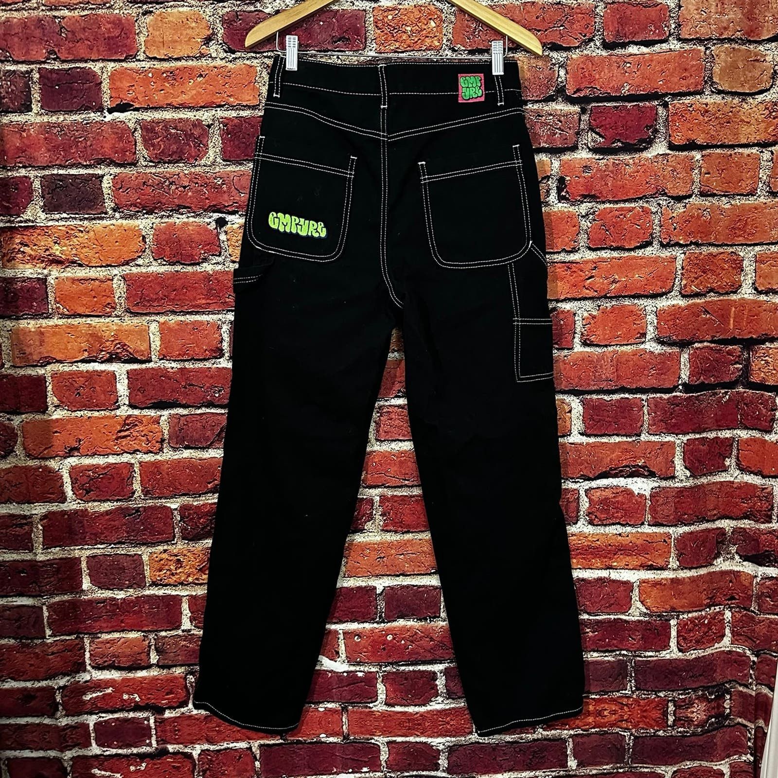 Empyre 5/9 Empyre Tori Black Carpenter Skate Pants Size 28" / US 6 / IT 42 - 3 Thumbnail