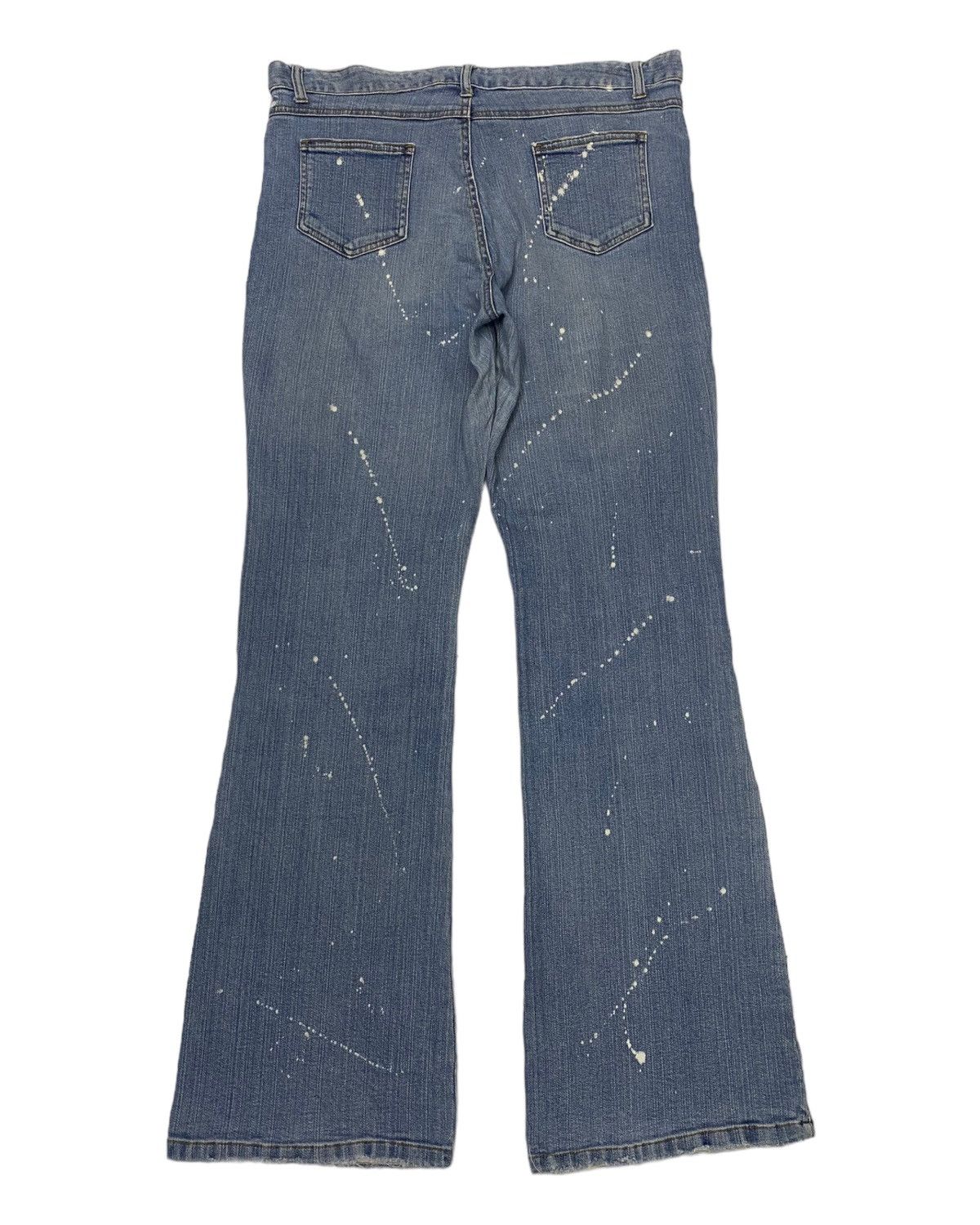 If Six Was Nine × Tornado Mart 🔥TORNADO MART JAPAN FLARE DISTRESSED DENIM CUSTOM MADE Size US 34 / EU 50 - 2 Thumbnail
