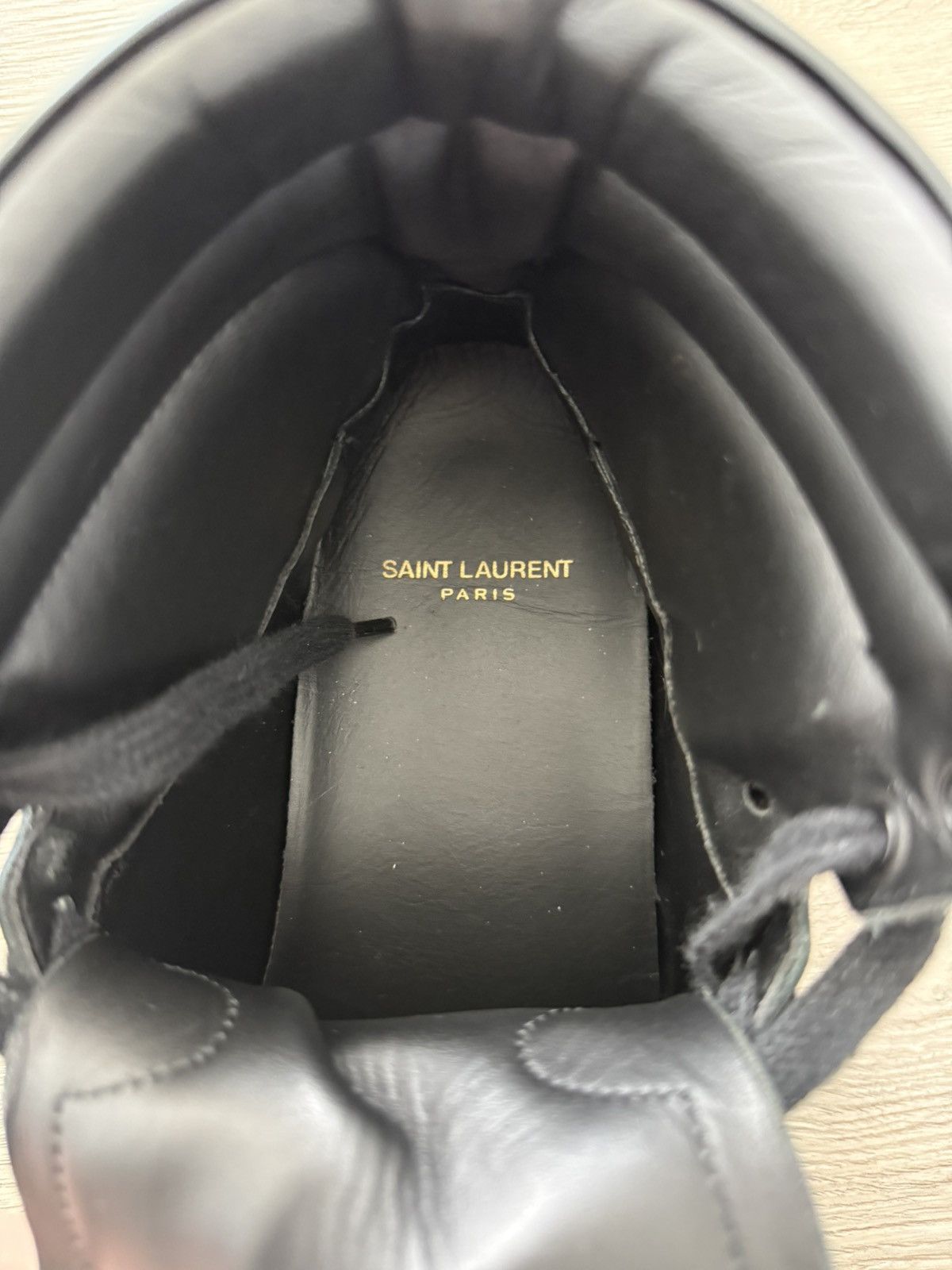 Yves Saint Laurent Saint Laurent SL/10H sneakers shiny patent leather Size 9 Size US 9 / EU 42 - 4 Thumbnail