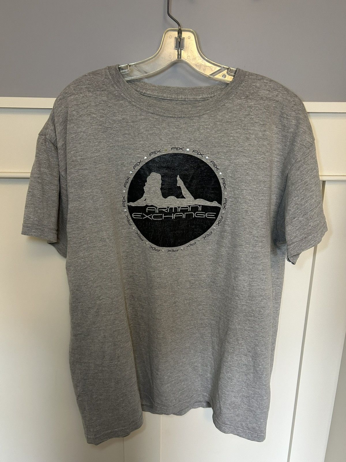 Armani Exchange Vintage Armani Exchange “dancer” logo t-shirt Size US L / EU 52-54 / 3 - 1 Thumbnail