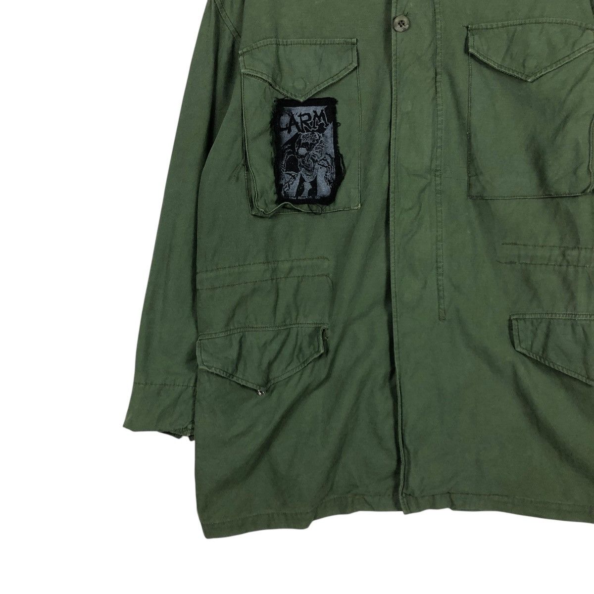 Japanese Brand × Vintage 🔥VINTAGE CHORE MILITARY JACKET CARGO MULTI POCKETS Size US M / EU 48-50 / 2 - 6 Thumbnail