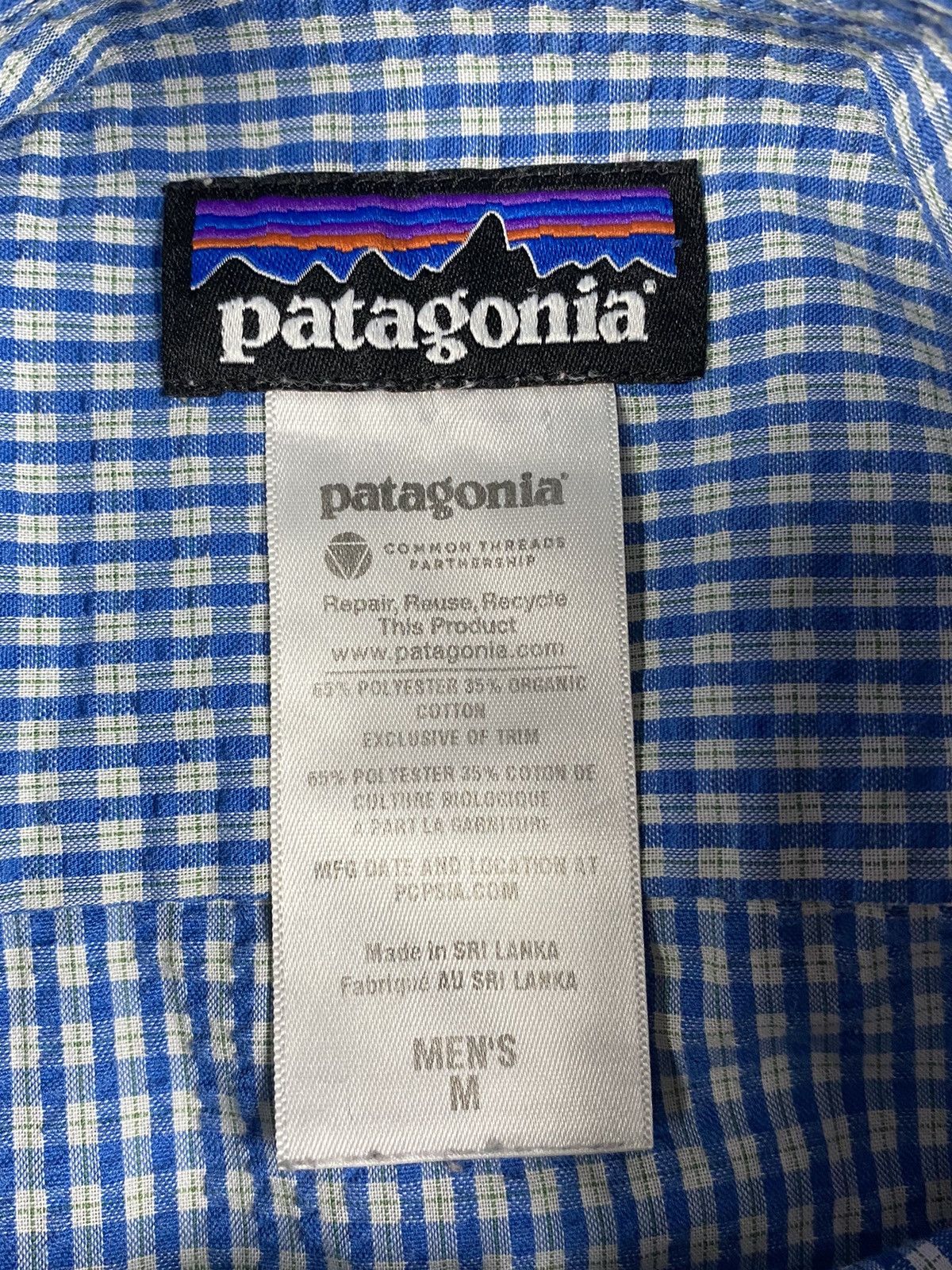 Patagonia Patagonia Outdoor Life Checkered Designer Button Up Shirt Size US M / EU 48-50 / 2 - 12 Thumbnail