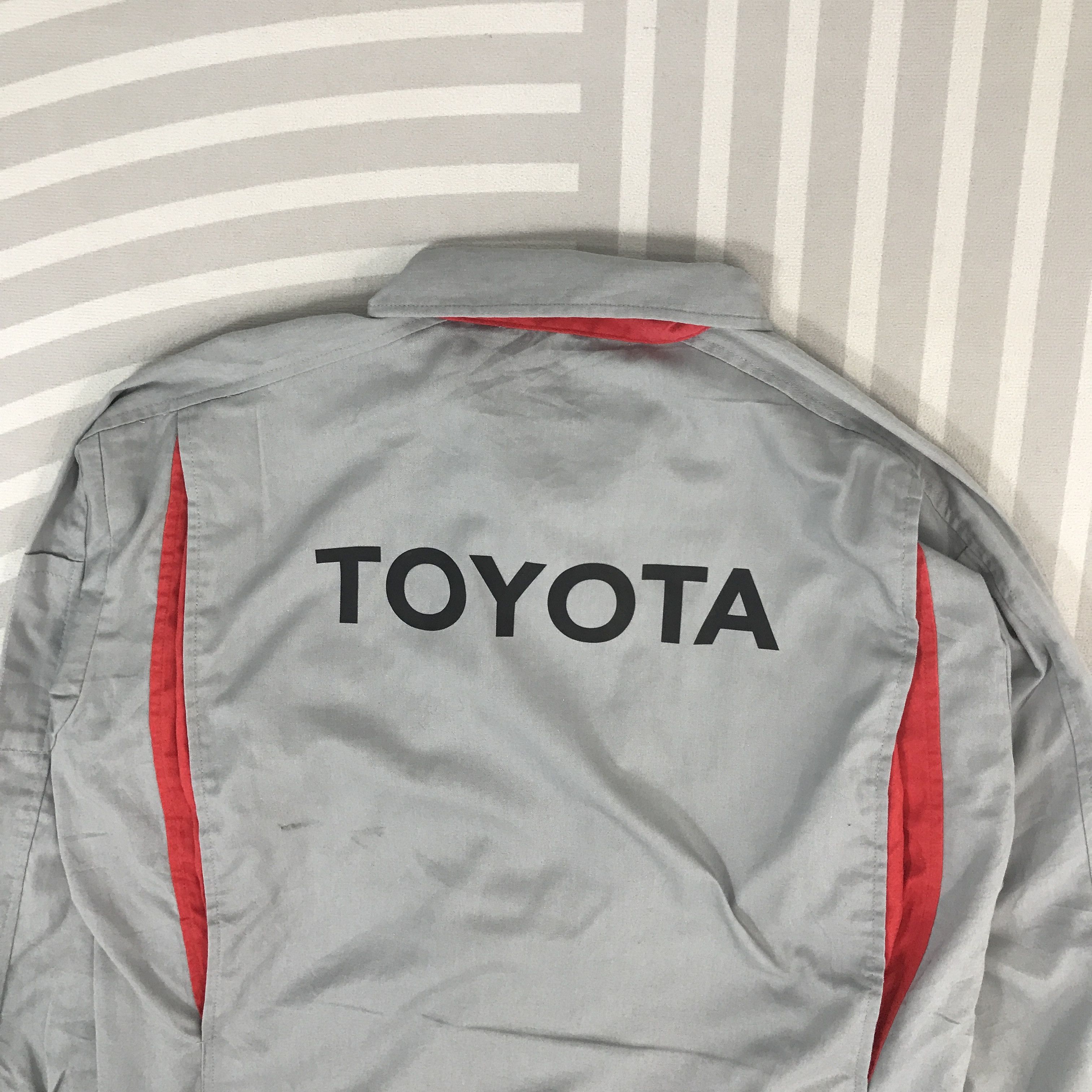 Japanese Brand Vintage Toyota Racing Motorsport Japan Custom Jacket Size US L / EU 52-54 / 3 - 4 Thumbnail