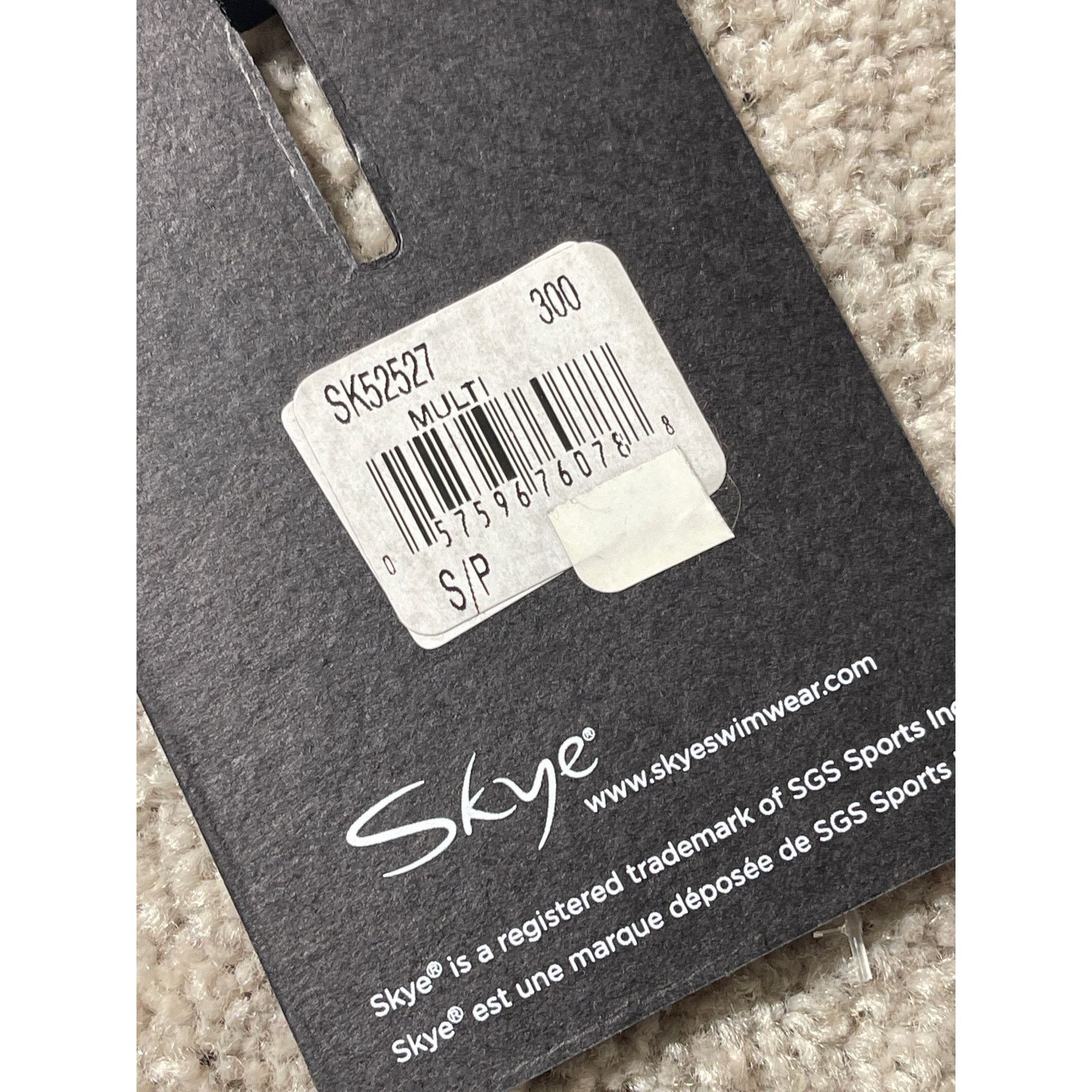 Other Skye Swim Bikini Top Womens S Blue Removable Bra Padding Size S / US 4 / IT 40 - 3 Thumbnail