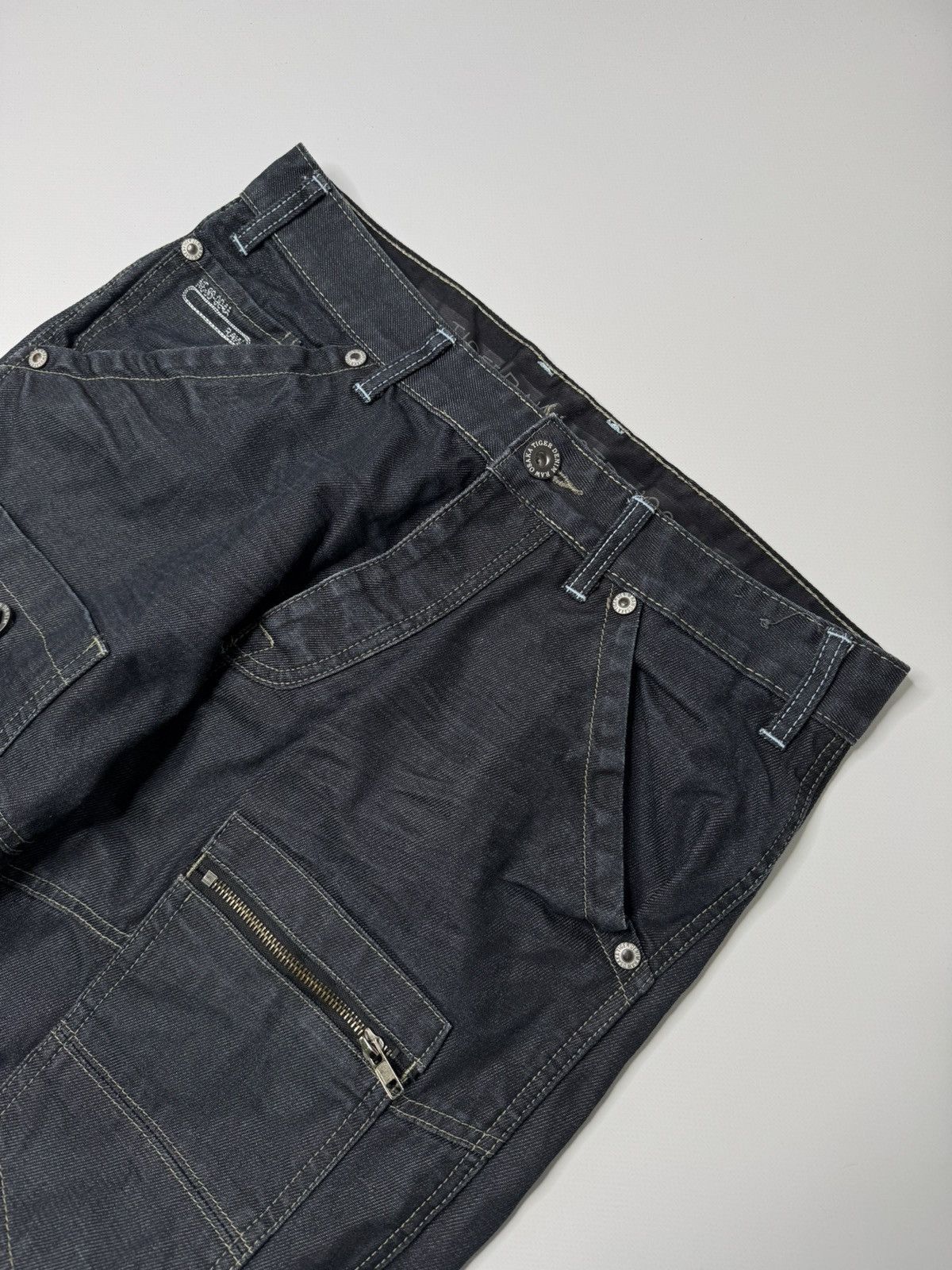 Vintage Vintage avant garde raw denim jeans if6was9 lgb skater sk8 Size US 32 / EU 48 - 3 Thumbnail