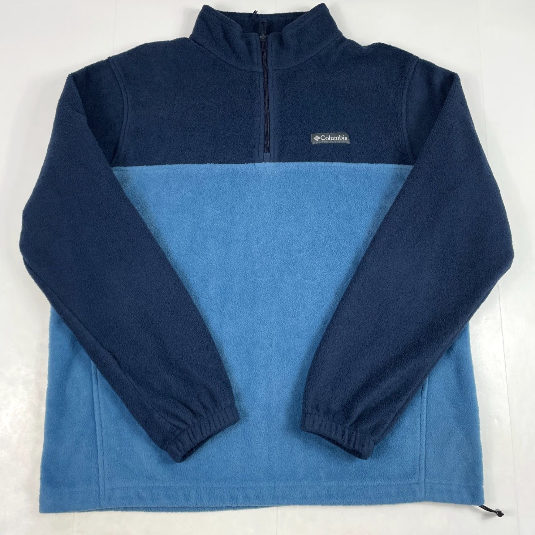 Vintage Columbia Jacket Mens XL Blue Fleece 1/4 Zip Pullover Hiking Camping Ski Jacket? Size US XL / EU 56 / 4 - 2 Thumbnail