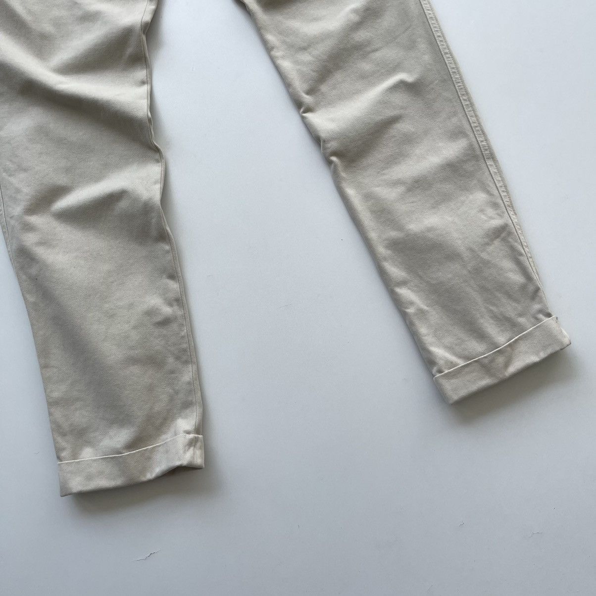 Doppiaa Doppiaa AA Aantioco Cotton Chino Pants White Luxury Basic Size US 34 / EU 50 - 7 Thumbnail