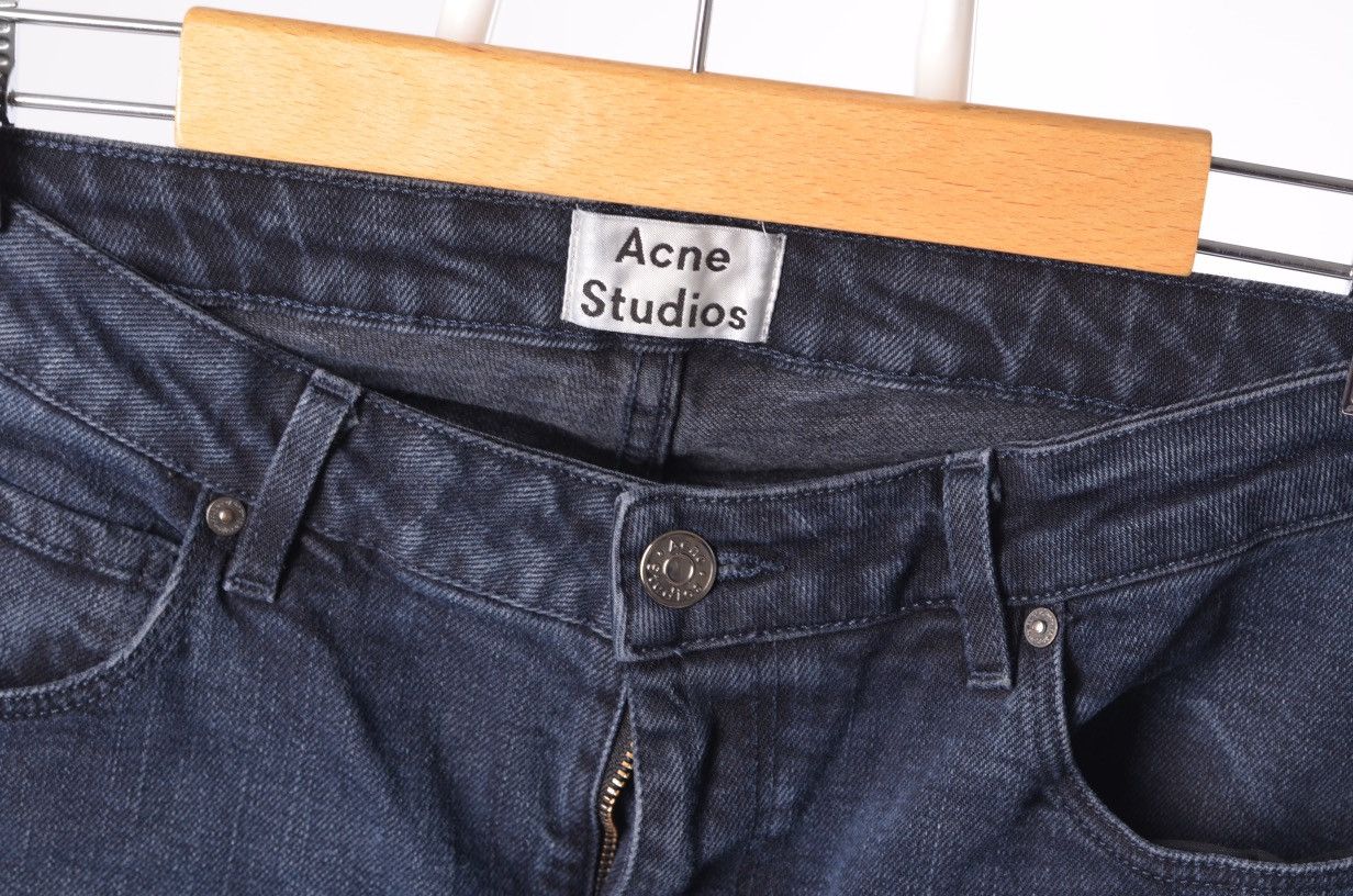 Acne Studios acne studios denim pants coco blue black sz 30 Size US 30 / EU 46 - 4 Thumbnail