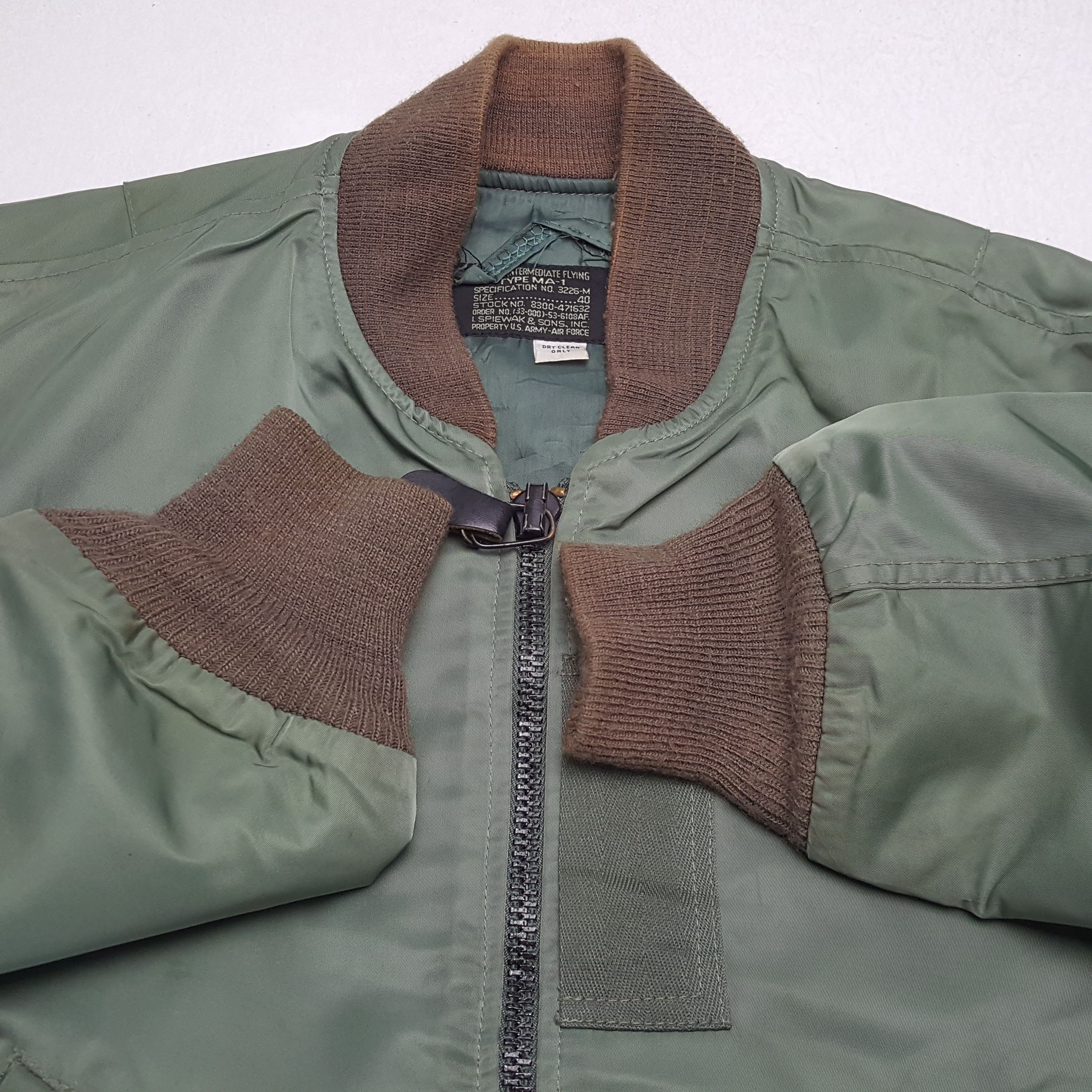 Vintage US AIR FORCE X Custom Art If Six Was Nine Style Jacket Size US L / EU 52-54 / 3 - 9 Thumbnail