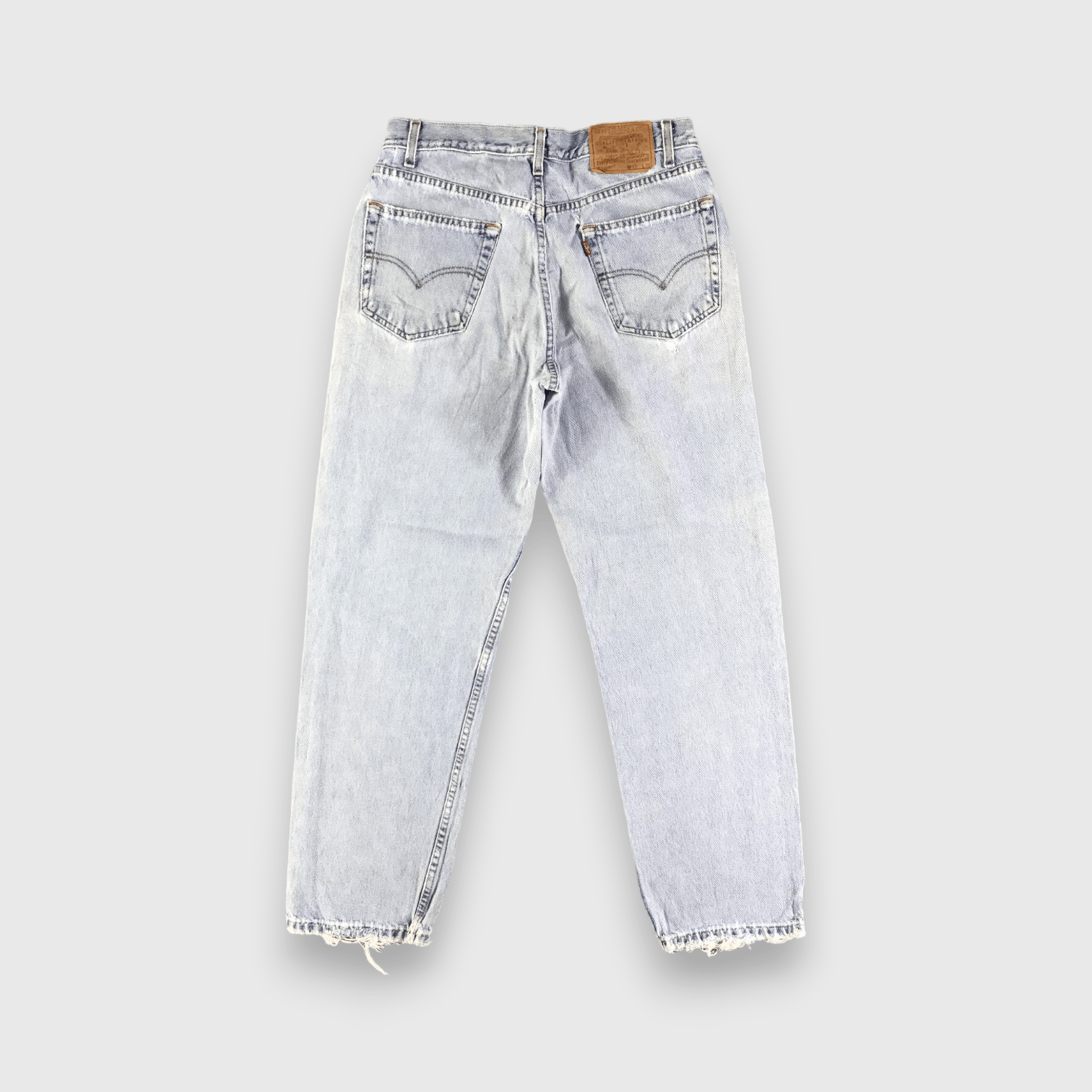 Levi's Vintage 90s Light Wash Levis 550 Jeans-J3036 Size US 32 / EU 48 - 2 Thumbnail