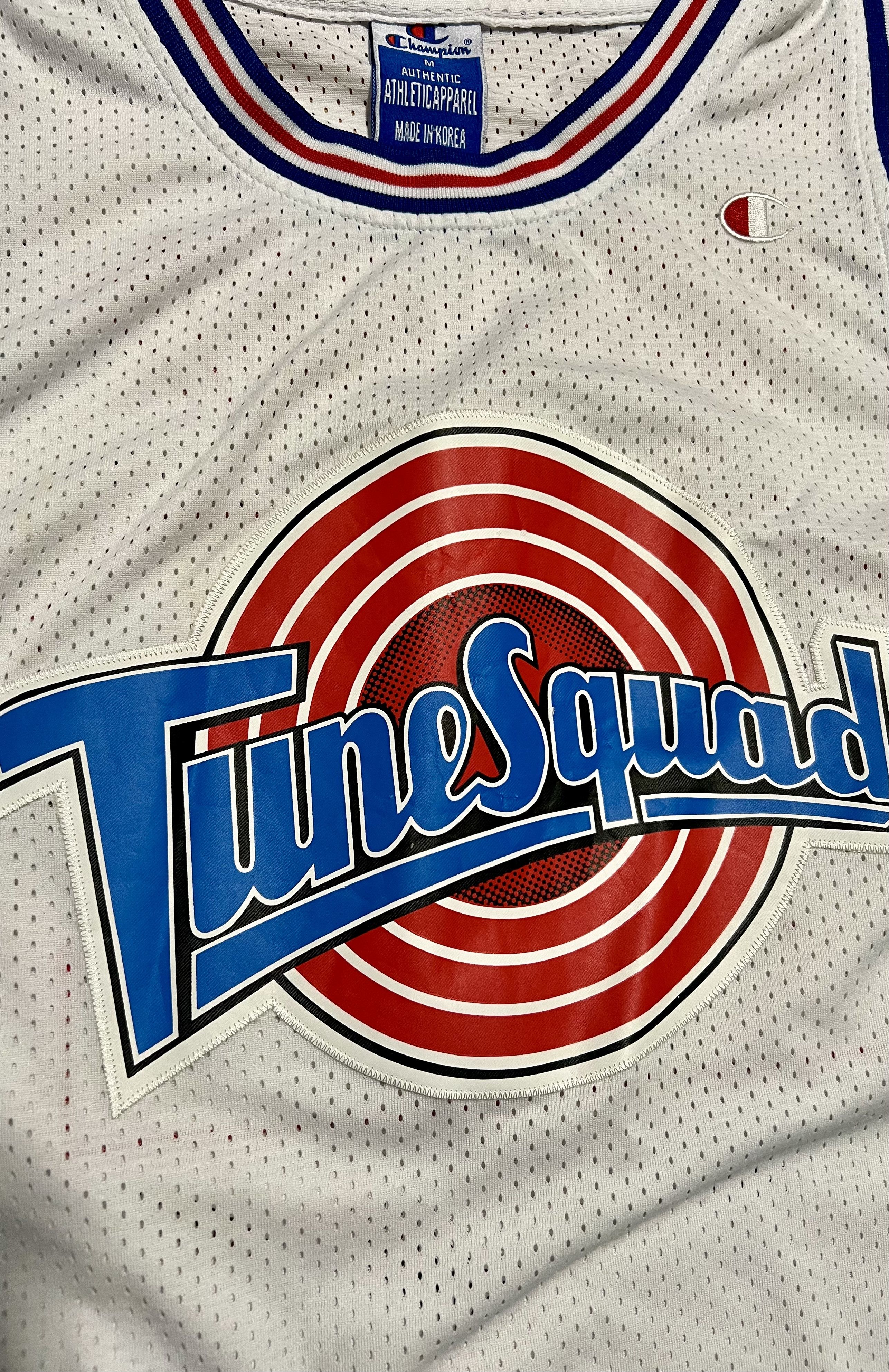Champion Bill Murray Tune Squad Champion Embroidered White Jersey Size US M / EU 48-50 / 2 - 3 Thumbnail