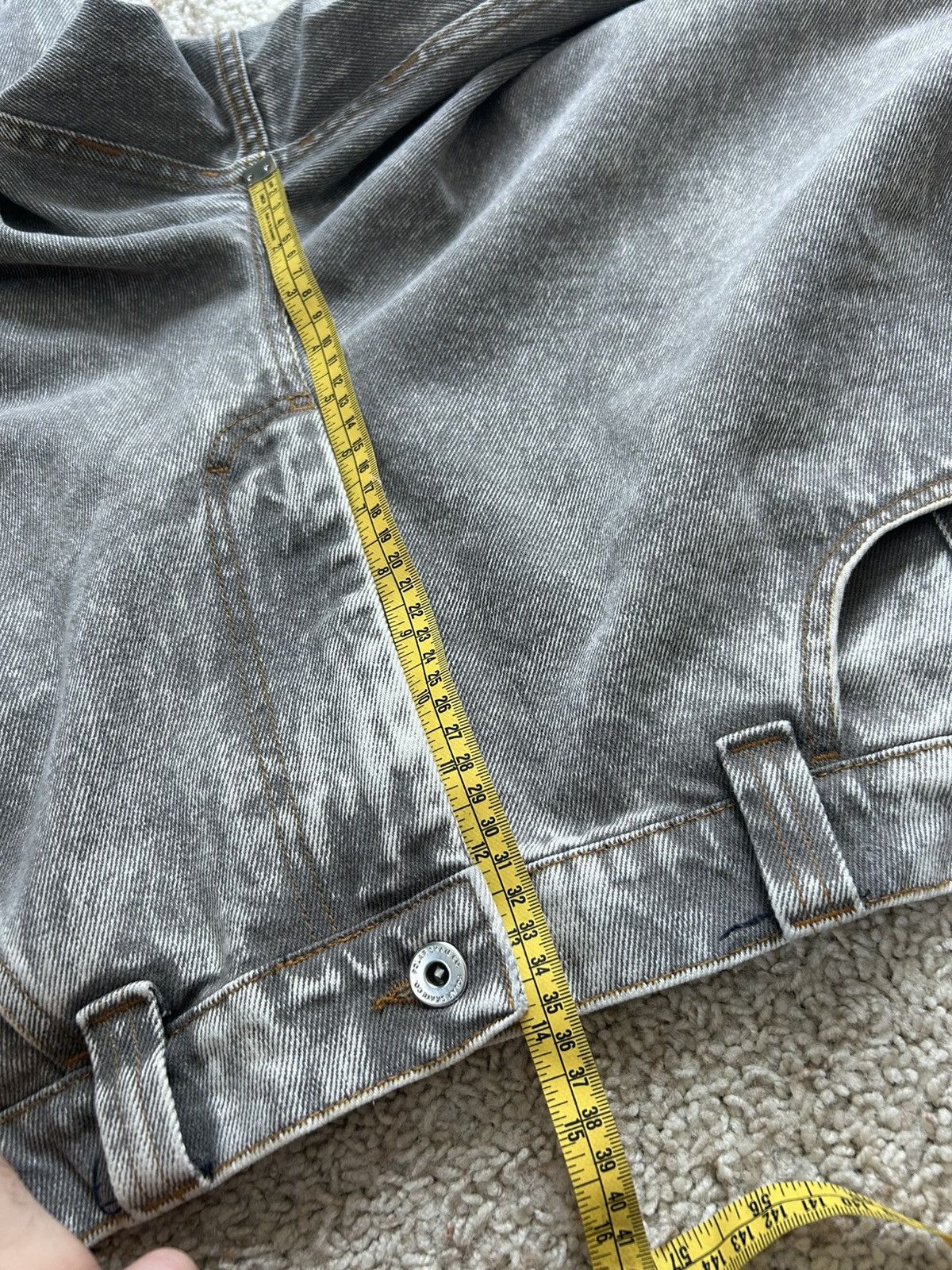 Polar Skate Co. Polar Big Boy Acid Beige Baggy Jeans Size US 38 / EU 54 - 5 Thumbnail