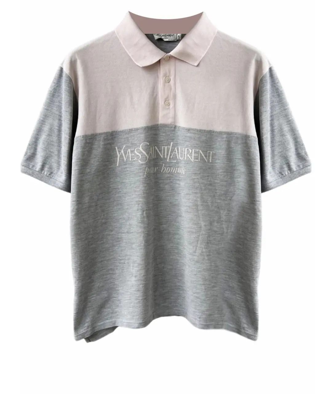 image of YVES Saint Laurent Polo Shirt XL in Mix, Men's