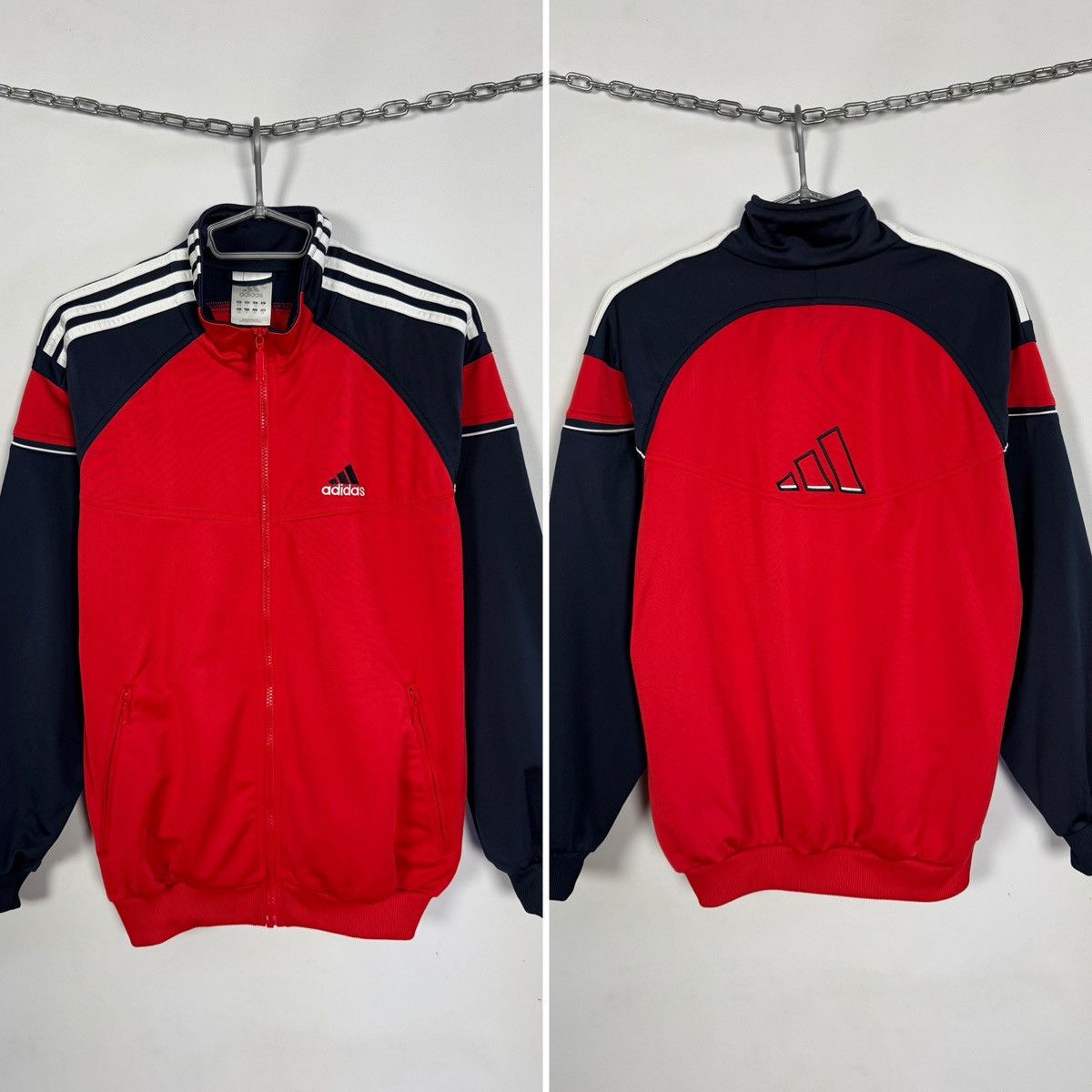 Adidas Men’s Adidas Vintage Track Jacket Sportswear Full Zip Size S Size US S / EU 44-46 / 1 - 1 Thumbnail