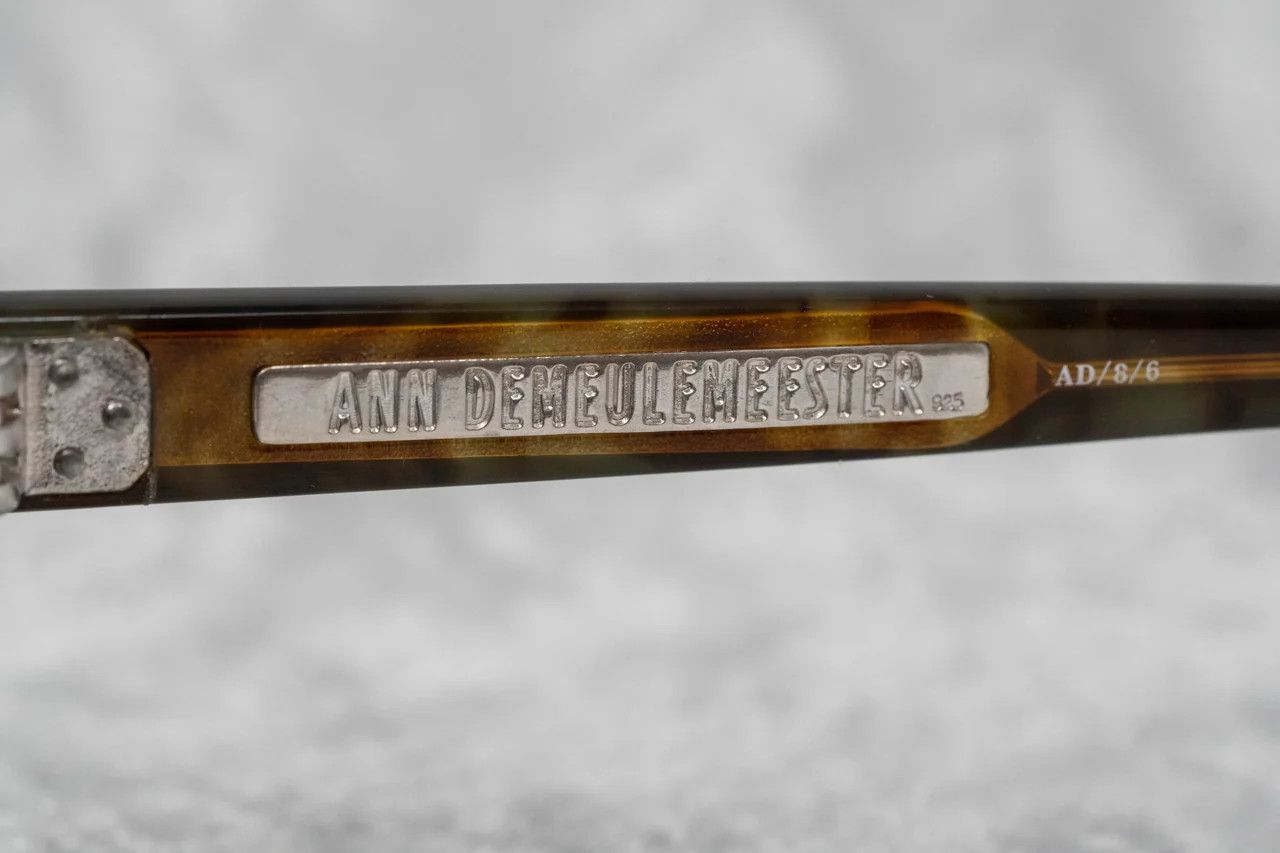 Ann Demeulemeester Ann Demeulemeester Sunglasses Oval Black and Brown Graduated Size ONE SIZE - 9 Thumbnail