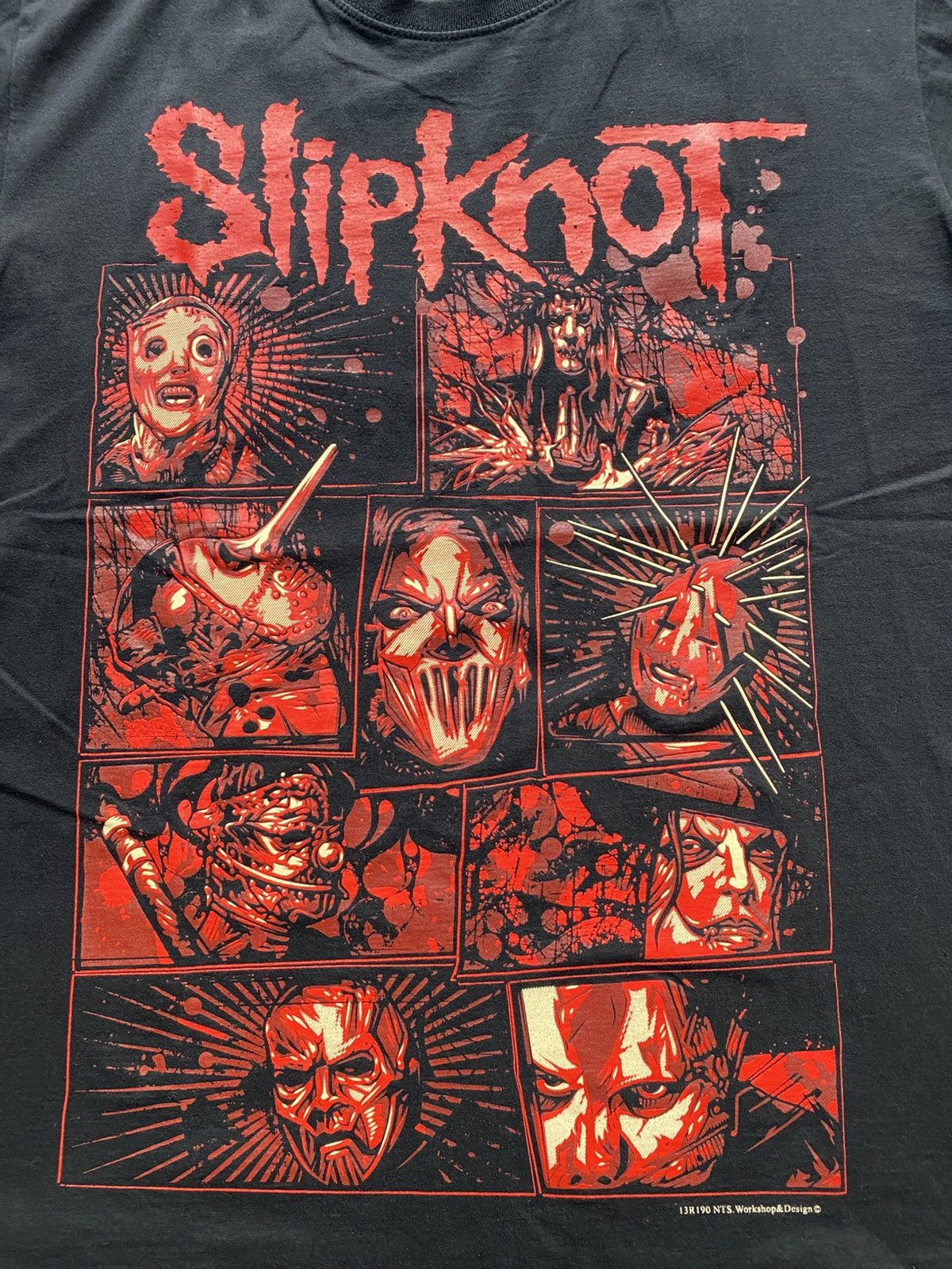 Band Tees SLIPKNOT Size US L / EU 52-54 / 3 - 2 Thumbnail