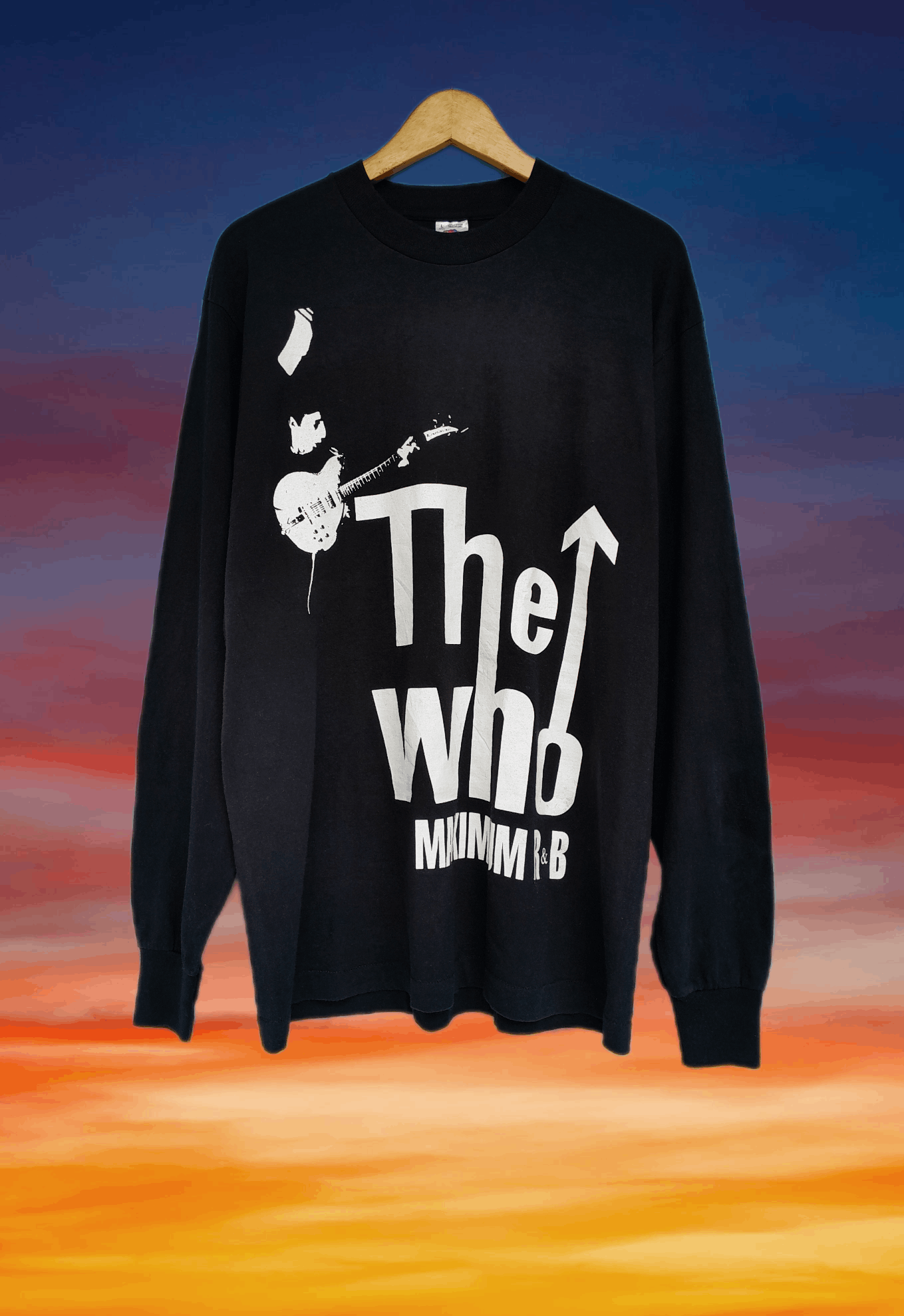 THE WHO MAXIMUM R&B ロンT 90s ヴィンテージ USA製 70s ザ・フー