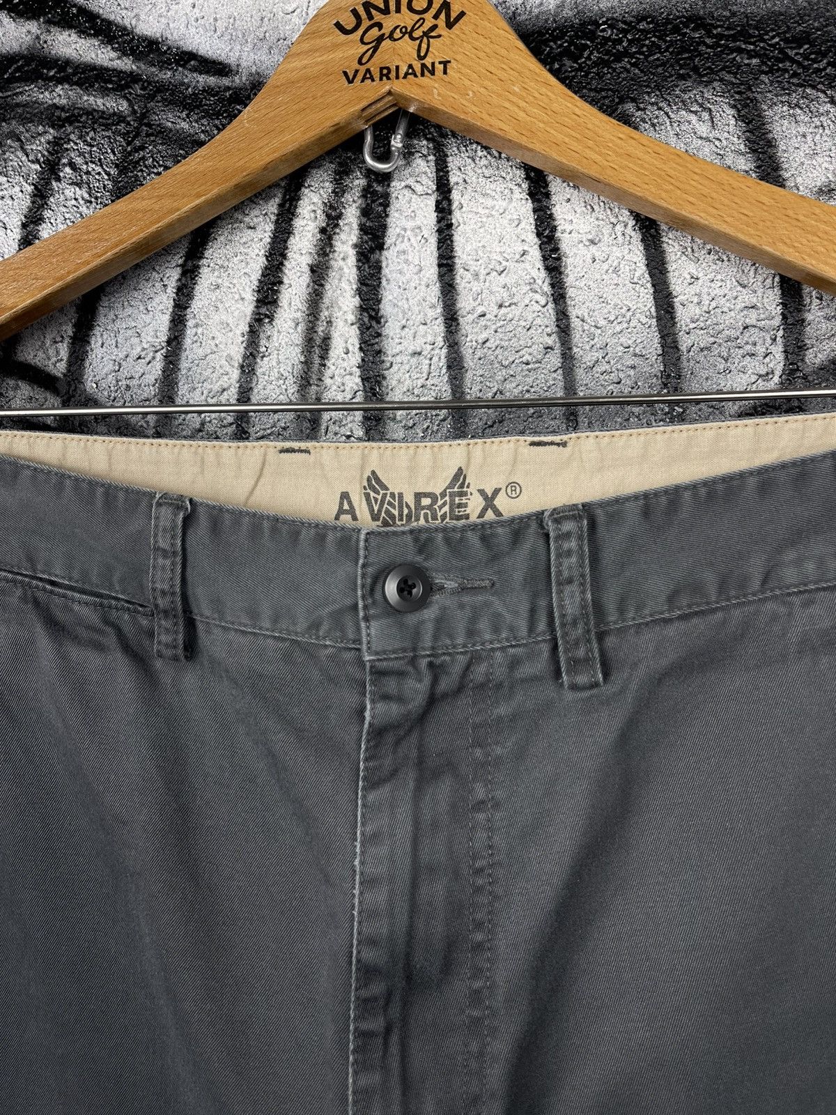 Avirex Vintage Avirex Chinos Grey Military Trousers Men’s Size 33 Size US 33 - 6 Thumbnail