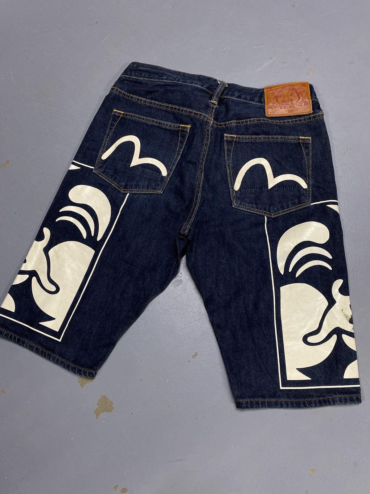 Evisu Vintage Japanese Denim Men’s Jeans Shorts Size 29