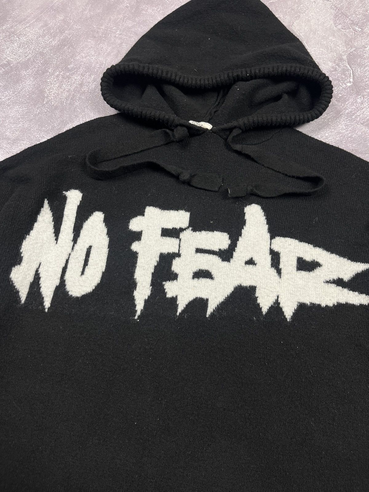 No Fear No Fear Black Hoodie Big Logo Spellout Y2K Size US M / EU 48-50 / 2 - 5 Thumbnail