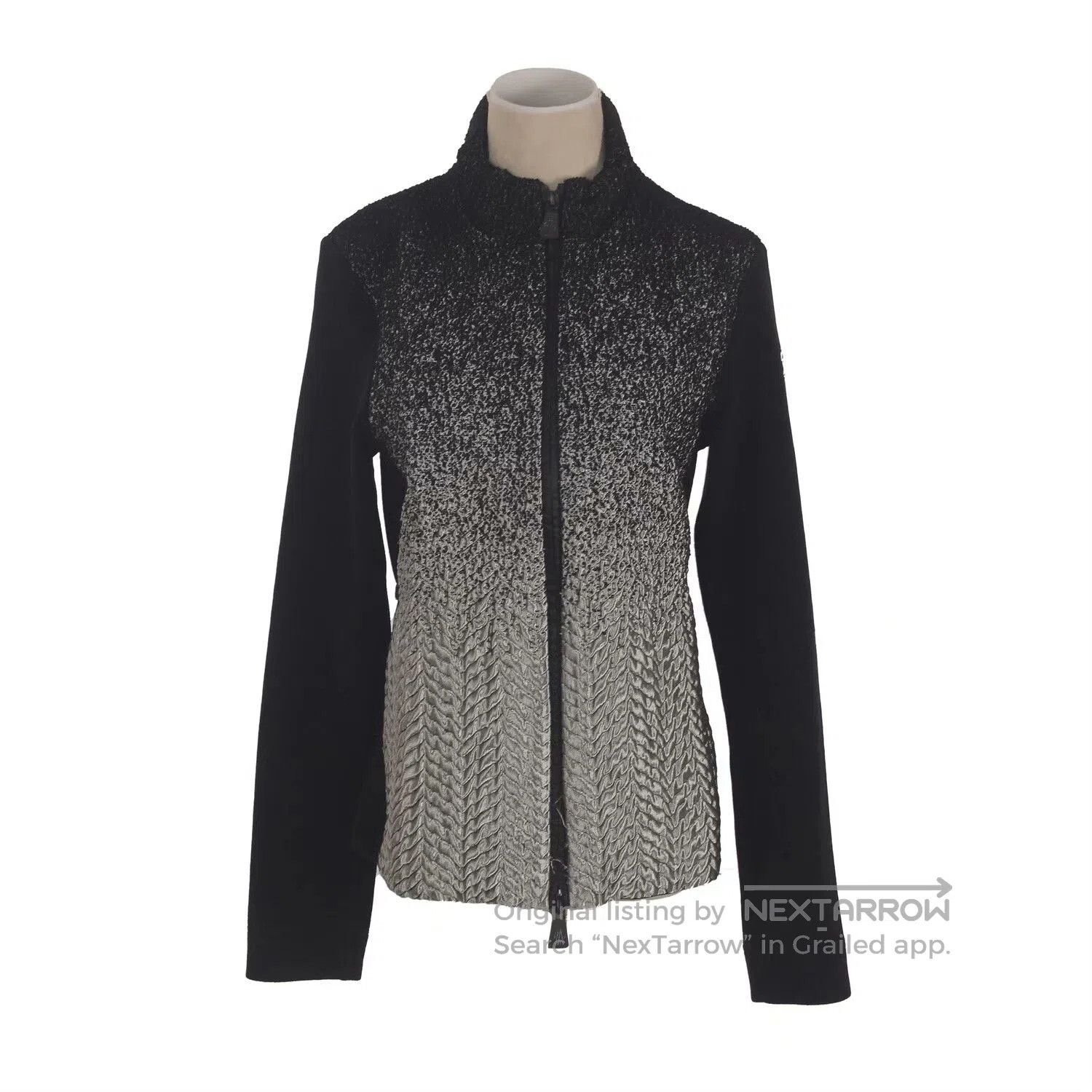 Moncler Moncler Wool Spliced Jacket. Size US L / EU 52-54 / 3 - 1 Thumbnail