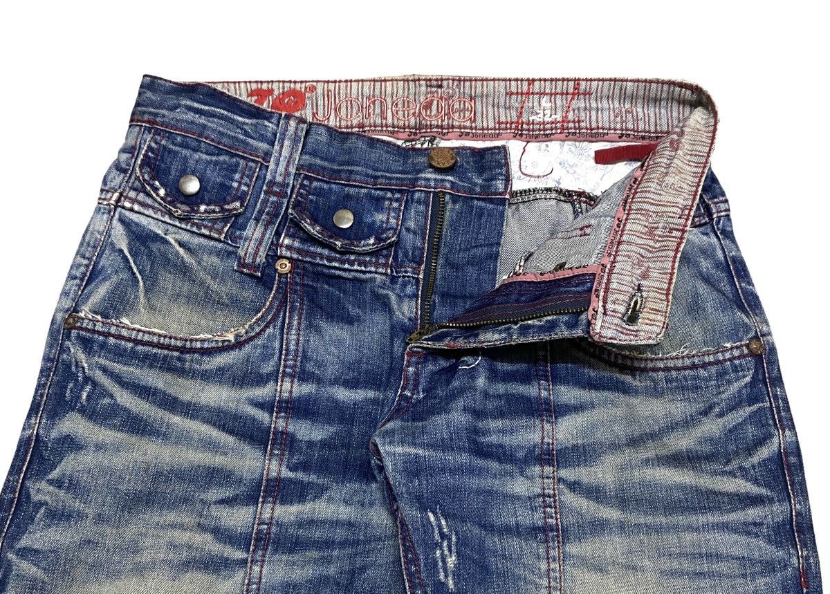 Rare Design Vintage Japanese Brand Joneaa Jeans 2000s - Denim