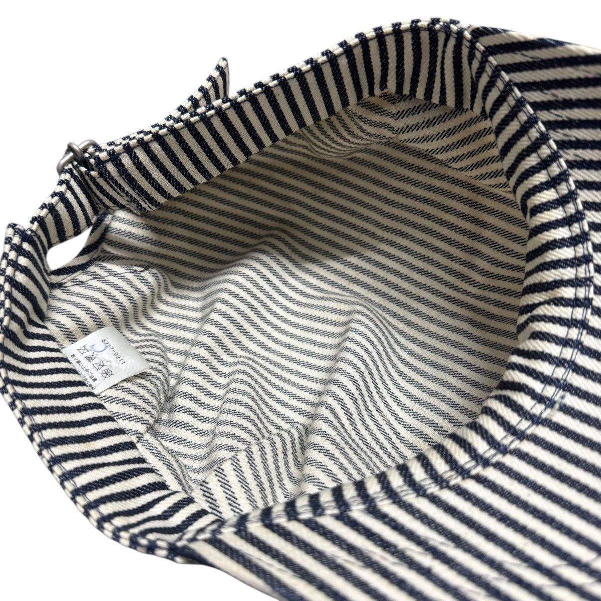 Japanese Brand RICH RUN Hickory Striped Work Hats Size ONE SIZE - 5 Thumbnail