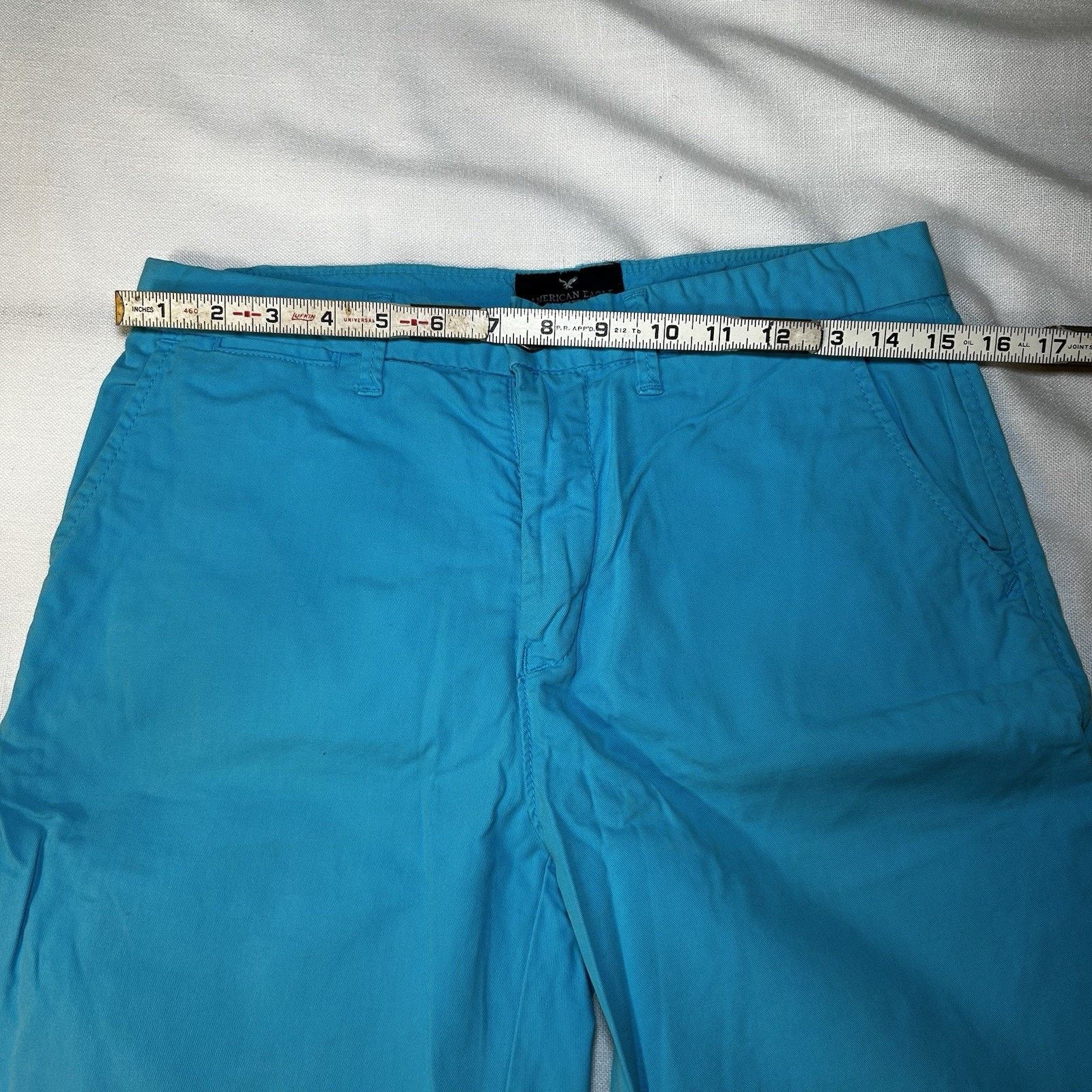 American Eagle Outfitters American Eagle Shorts Men 28 Chino Classic Fit Flat Front Size US 28 / EU 44 - 4 Thumbnail