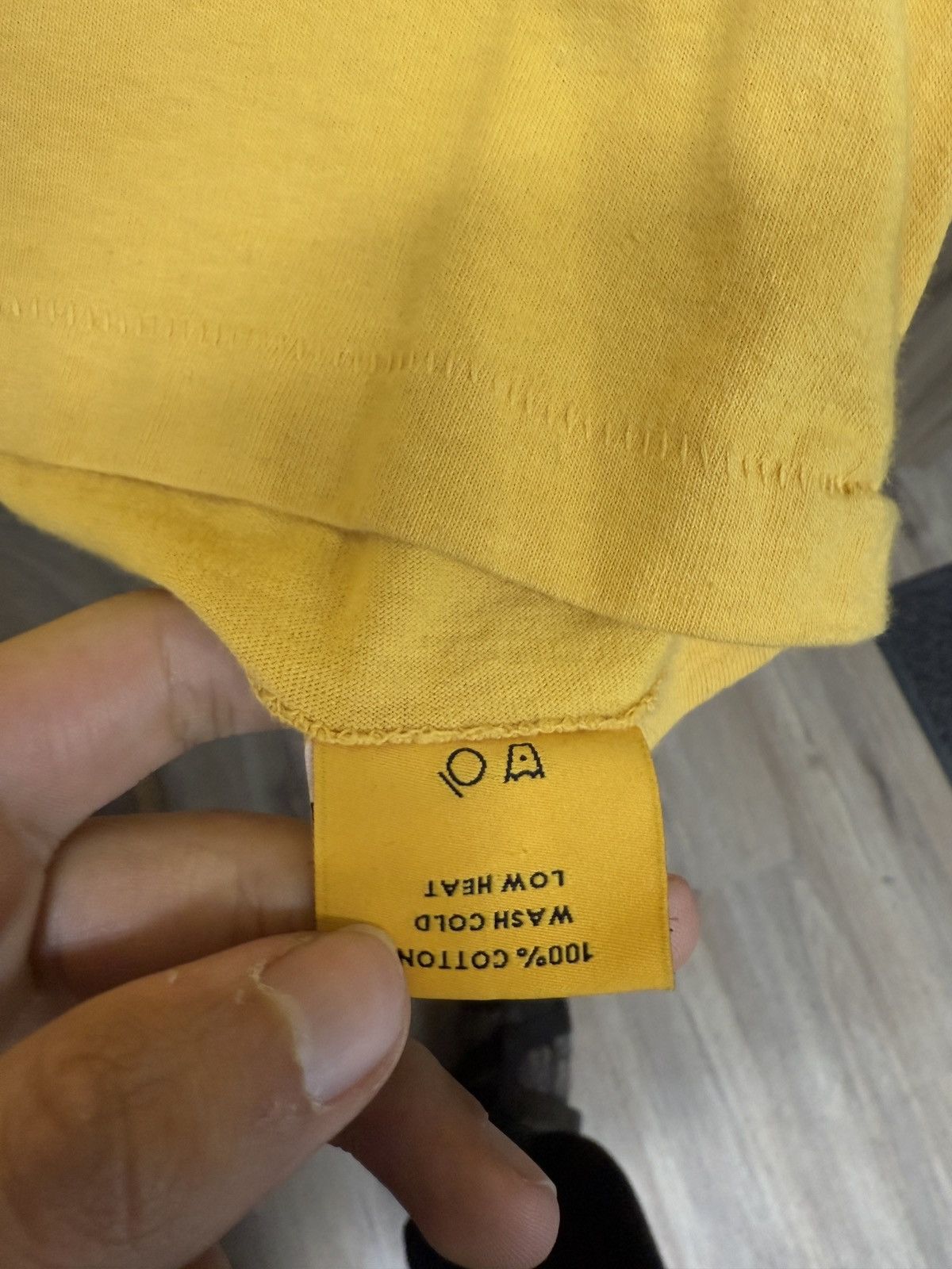 Gallery Dept. Gallery Dept Yellow Short Sleeve Size US L / EU 52-54 / 3 - 13 Thumbnail