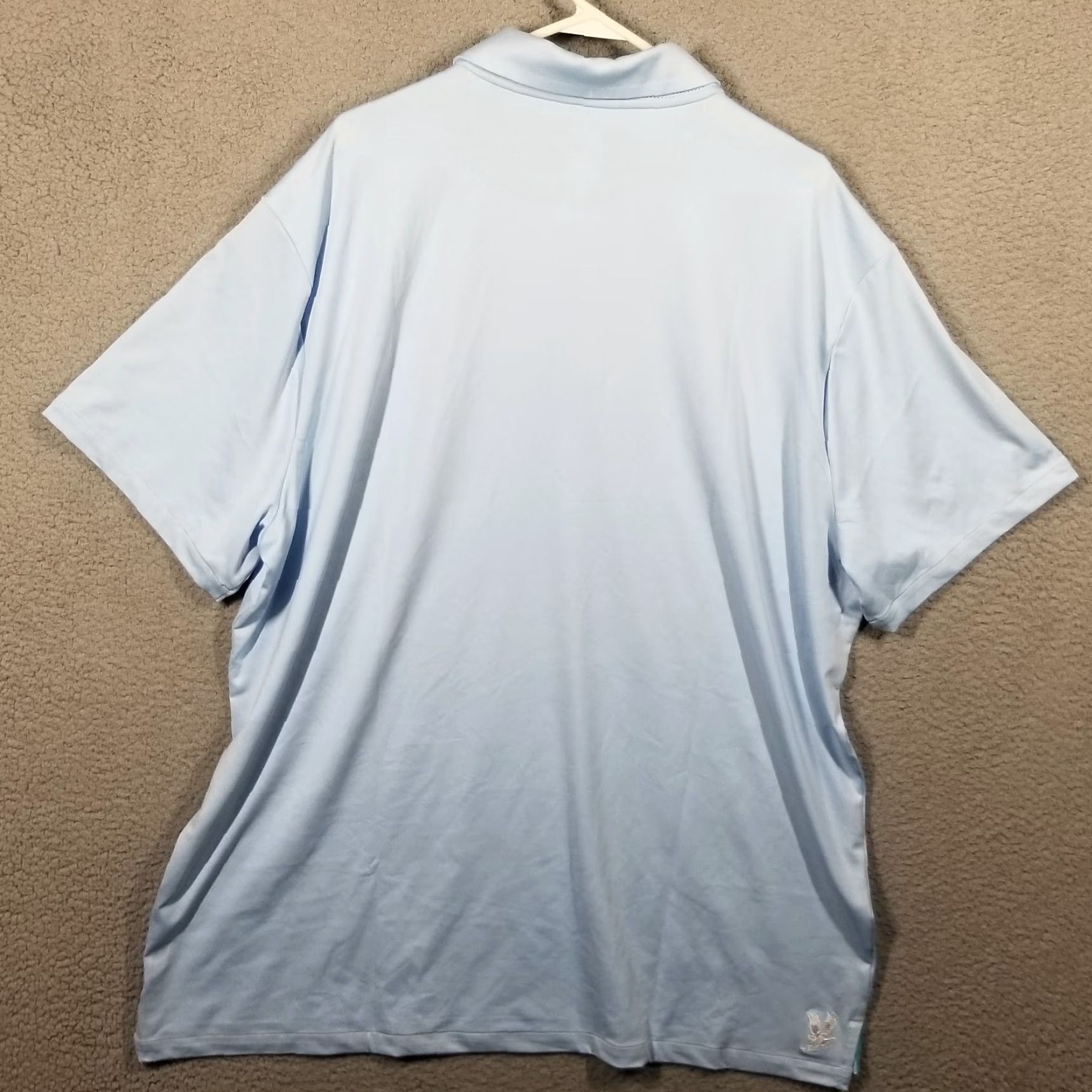 Nike Nike USA Mens XXL Polo Shirt Celestine Blue Golf FV1908-441 Eagle NWT Size US XXL / EU 58 / 5 - 2 Thumbnail