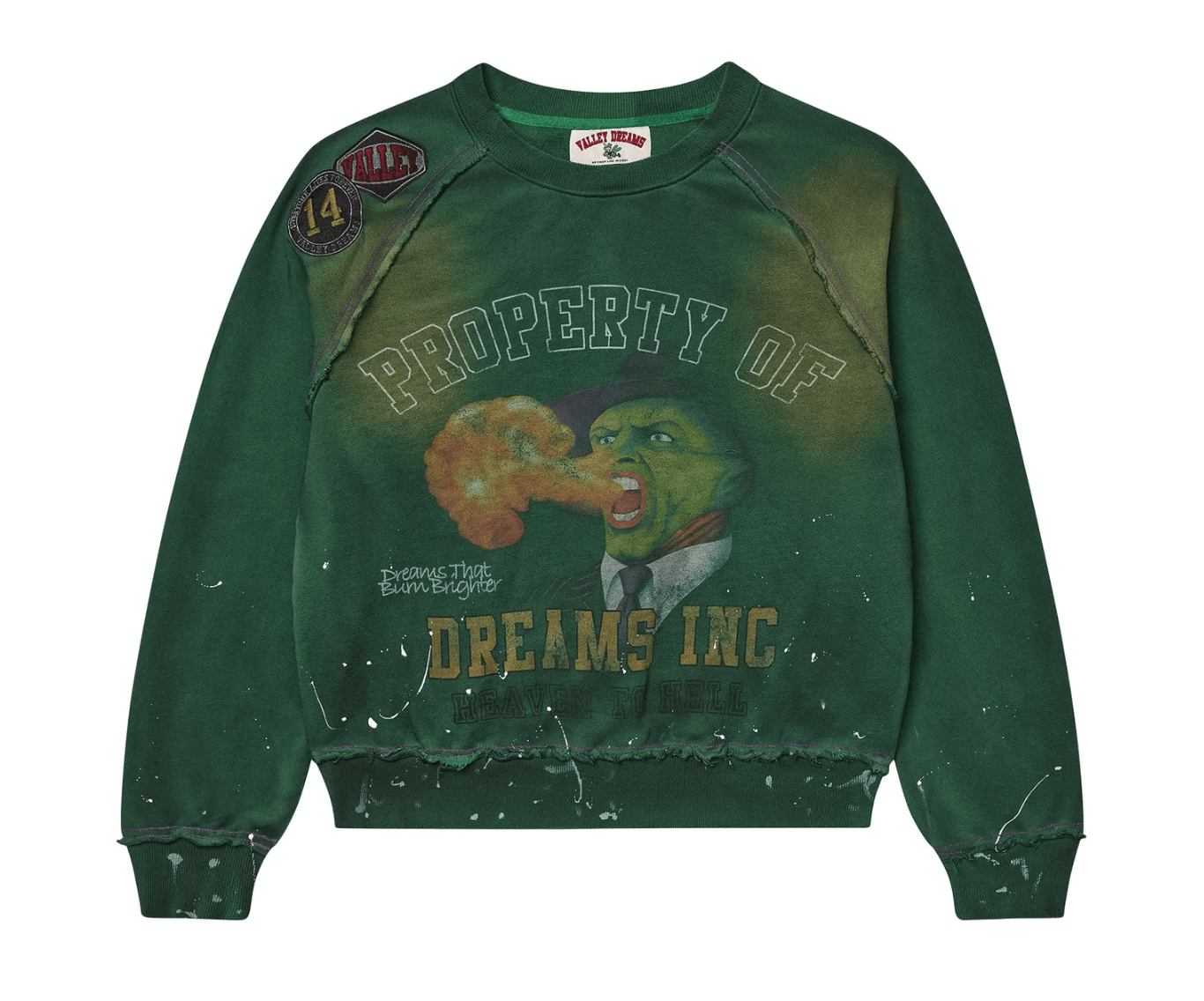 Other Vale Forever Hot Breathe Crewneck 'Green' Size S Size US S / EU 44-46 / 1 - 1 Thumbnail