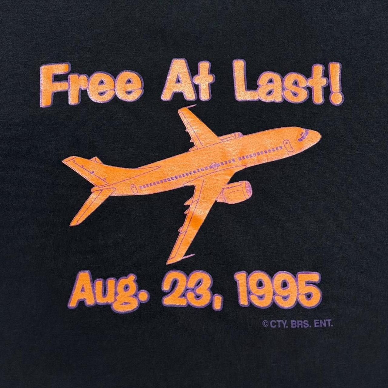 Hanes × Vintage Vintage Off Probation Time For Vacation 1996 T-Shirt Size US XL / EU 56 / 4 - 4 Thumbnail