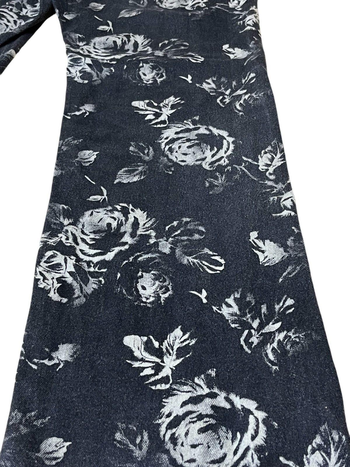 Japanese Brand VINTAGE NATIONALITY + NAME = GROSBEC FULLPRINT FLOWER JEANS Size US 32 / EU 48 - 9 Thumbnail