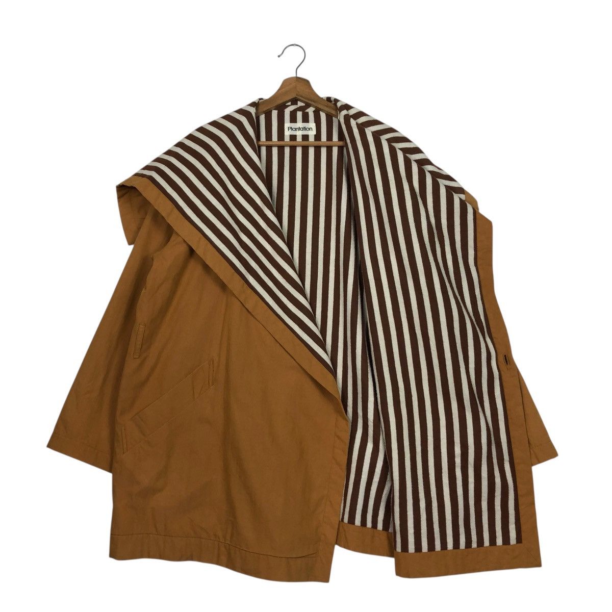 Issey Miyake 🔥VINTAGE PLANTATION ISSEY MIYAKE LONG JACKET DOUBLE BREAST Size US M / EU 48-50 / 2 - 13 Thumbnail