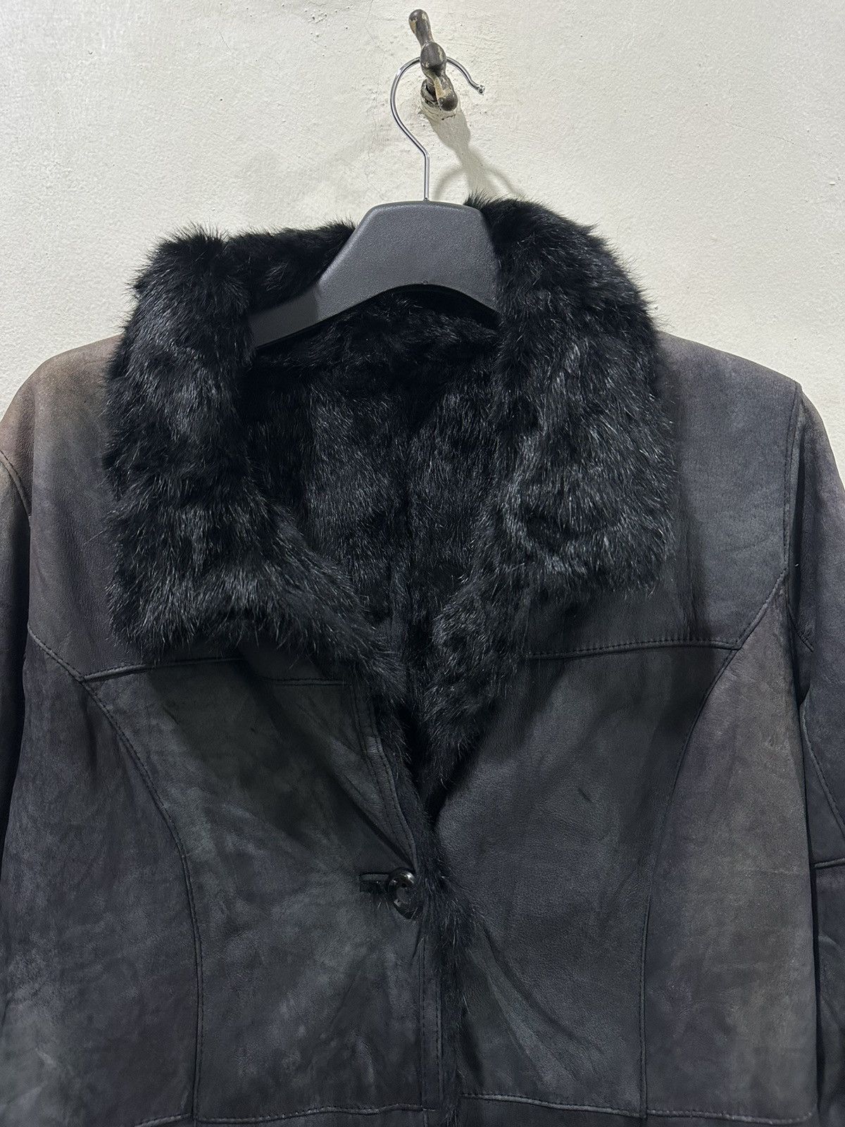 Vintage VTG Rabbit Fur J White Yukayo Jacket Size M / US 6-8 / IT 42-44 - 4 Thumbnail