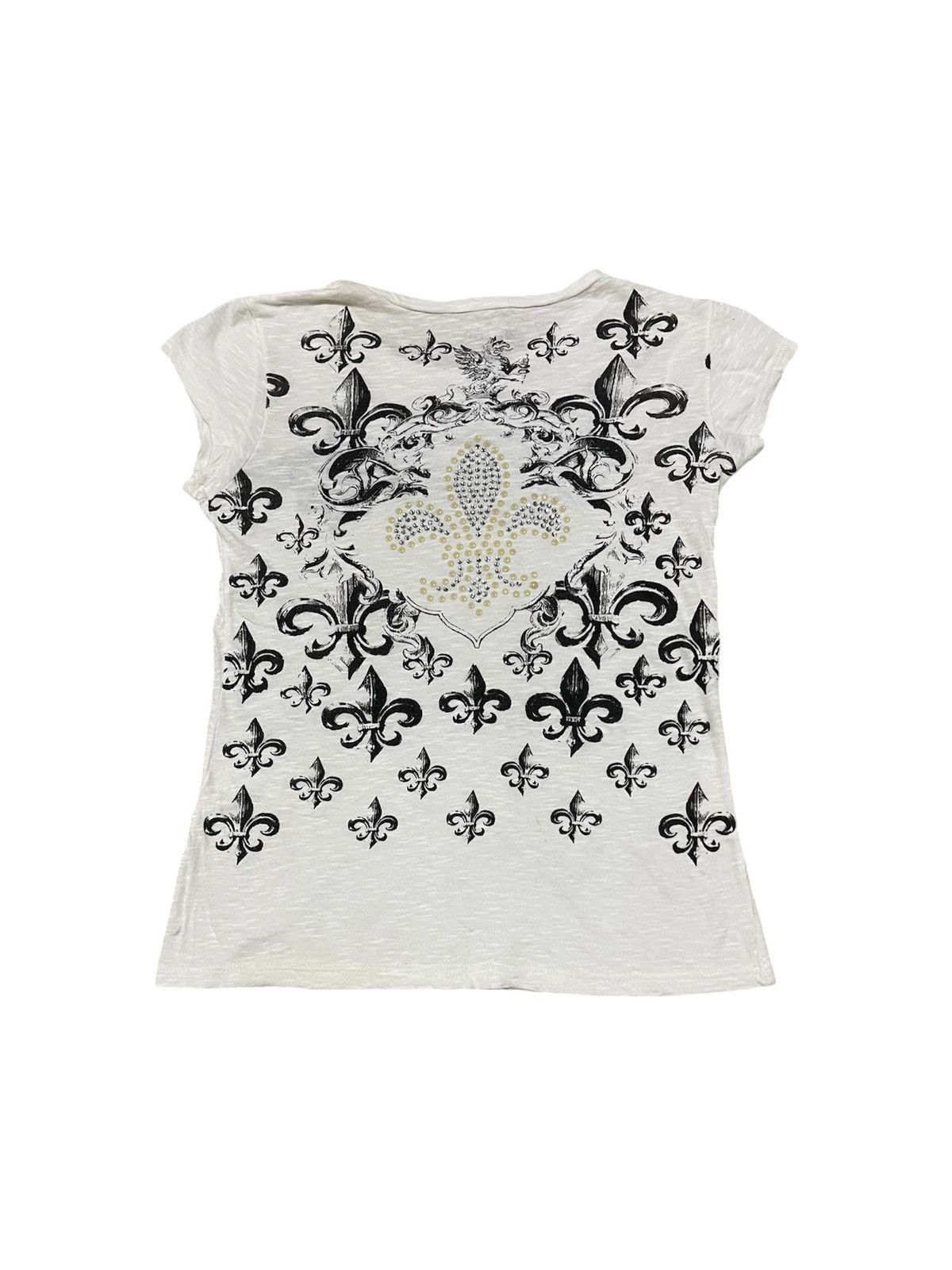 If Six Was Nine 2000s JACOB FLEUR DE LIS SHIRT RARE DESIGN Size M / US 6-8 / IT 42-44 - 1 Thumbnail