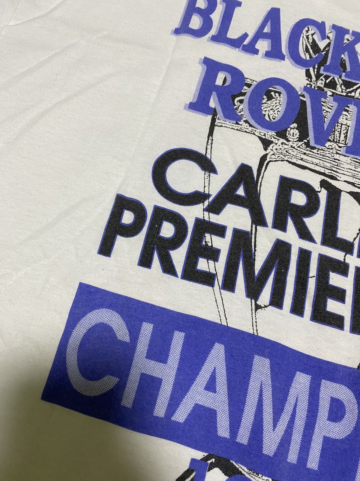 Vintage Vintage ‘95 Blackburn Rovers Carling Premiership Champs Tee Size US XL / EU 56 / 4 - 10 Thumbnail