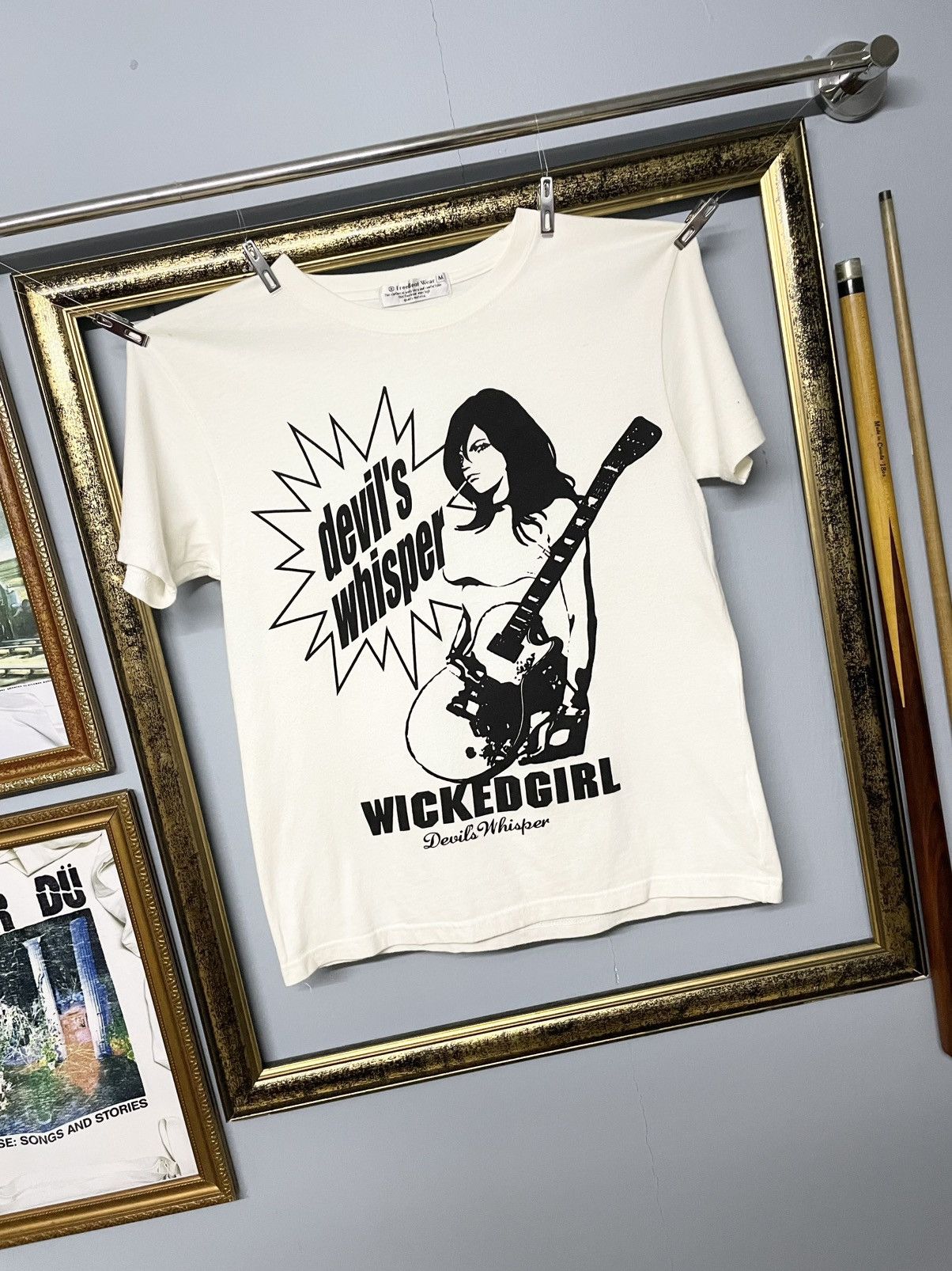 Japanese Brand Vintage 90s Japan Designer Freebeat WickedGirl Hysteric Tee Size US S / EU 44-46 / 1 - 2 Thumbnail