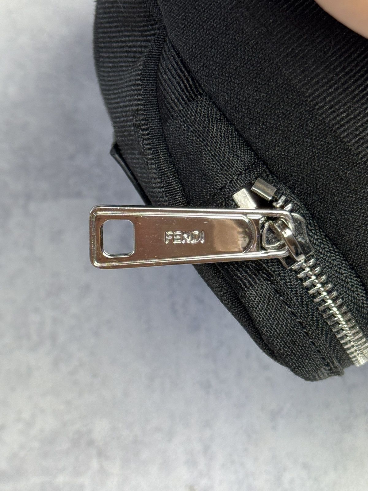 Fendi Nylon Pouch Luxury Sling Logo Banan Shoulder Y2K Bag