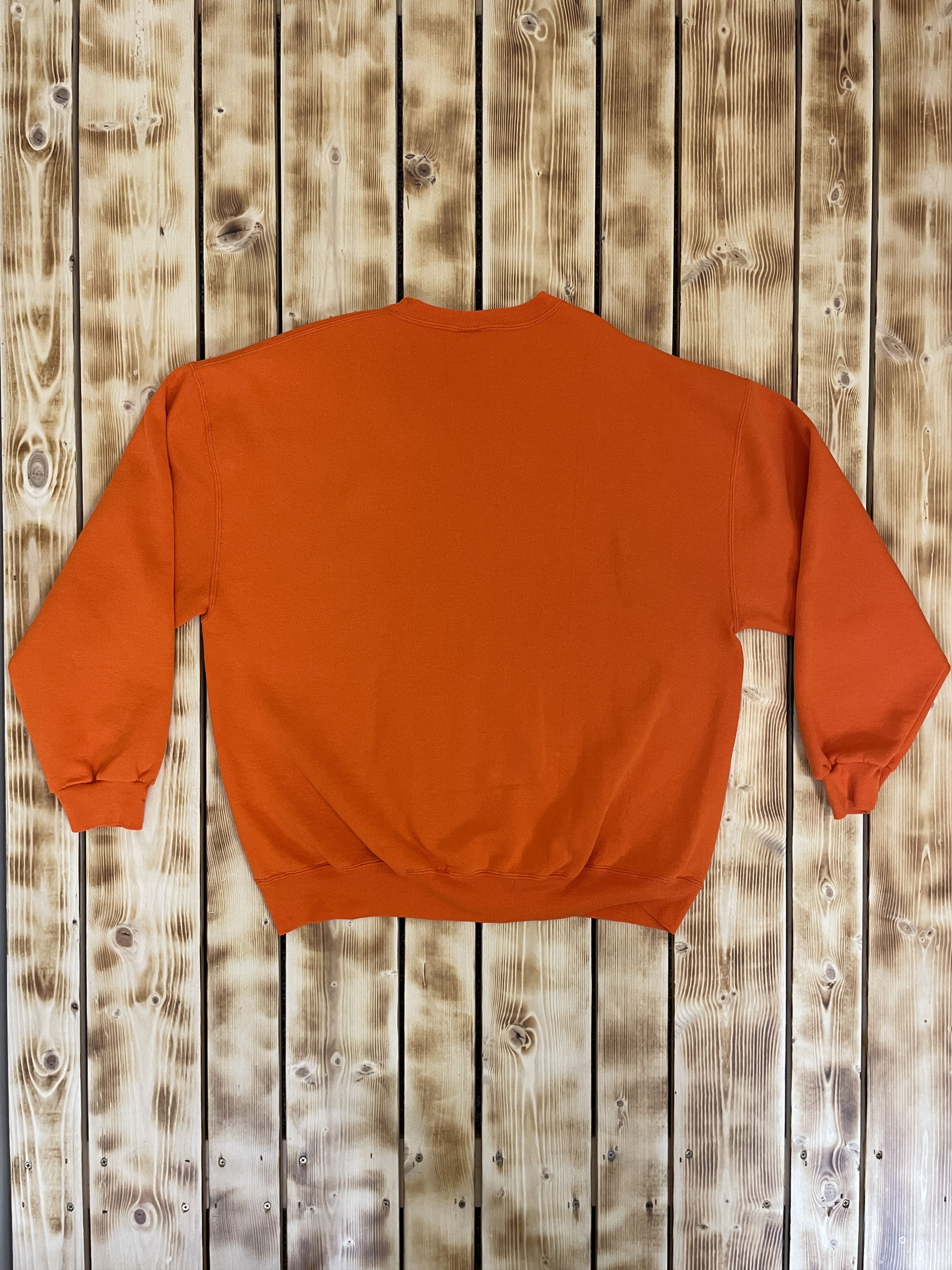 Russell Athletic Y2K Russell Athletic Blank Orange Sweatshirt Size US XXL / EU 58 / 5 - 9 Thumbnail