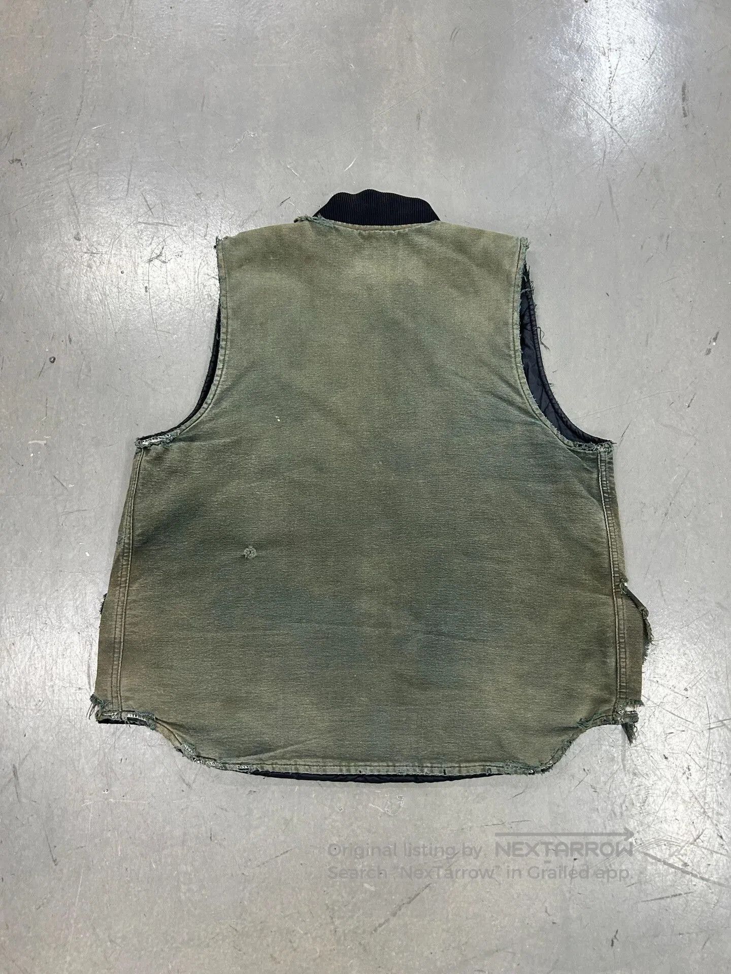 Vintage Vintage Carhartt V02 Trashed Faded Vest. Size US M / EU 48-50 / 2 - 3 Thumbnail
