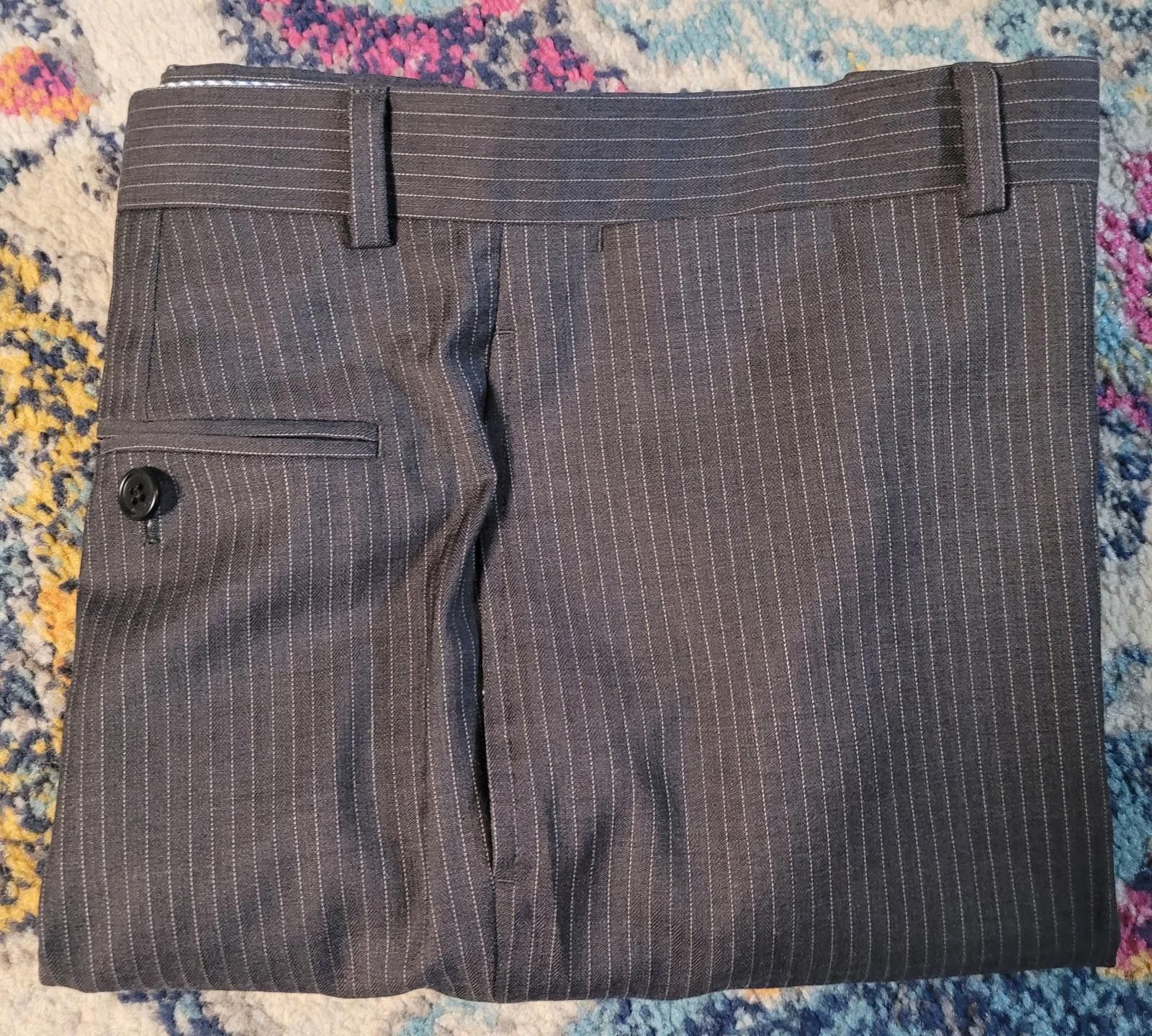 Tommy Hilfiger Tommy Hilfiger Mens 100% Soft Wool Suit Pants slacks 38/30 Size 46R - 2 Thumbnail