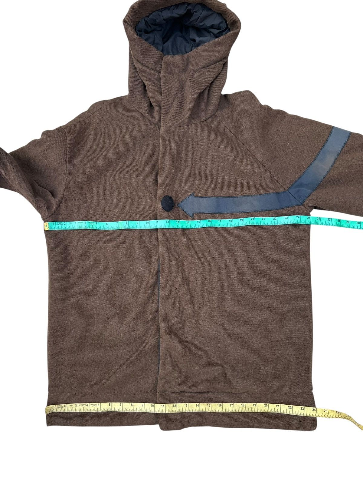 Prada PRADA Made in Italy High Neck Hoodie Bomber Zipper Size US L / EU 52-54 / 3 - 3 Thumbnail