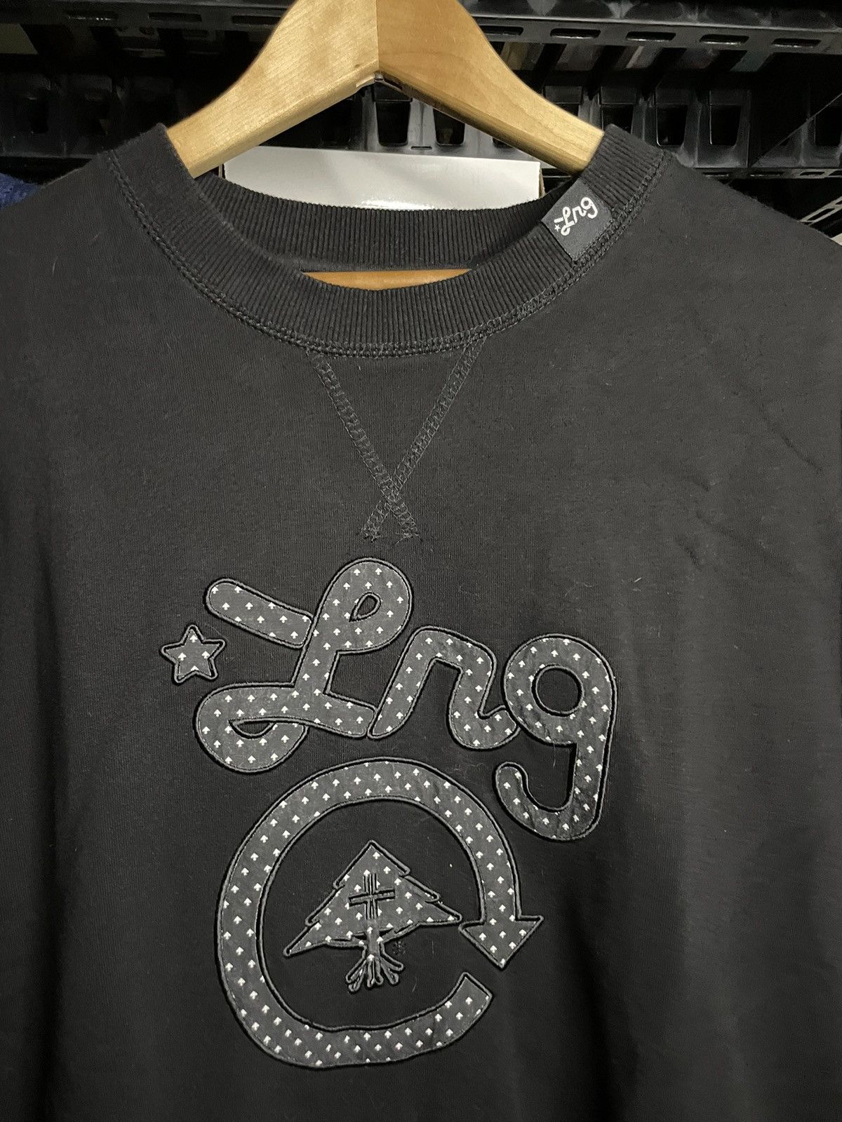 LRG Black LRG Crewneck Sweatshirt Size US M / EU 48-50 / 2 - 3 Thumbnail