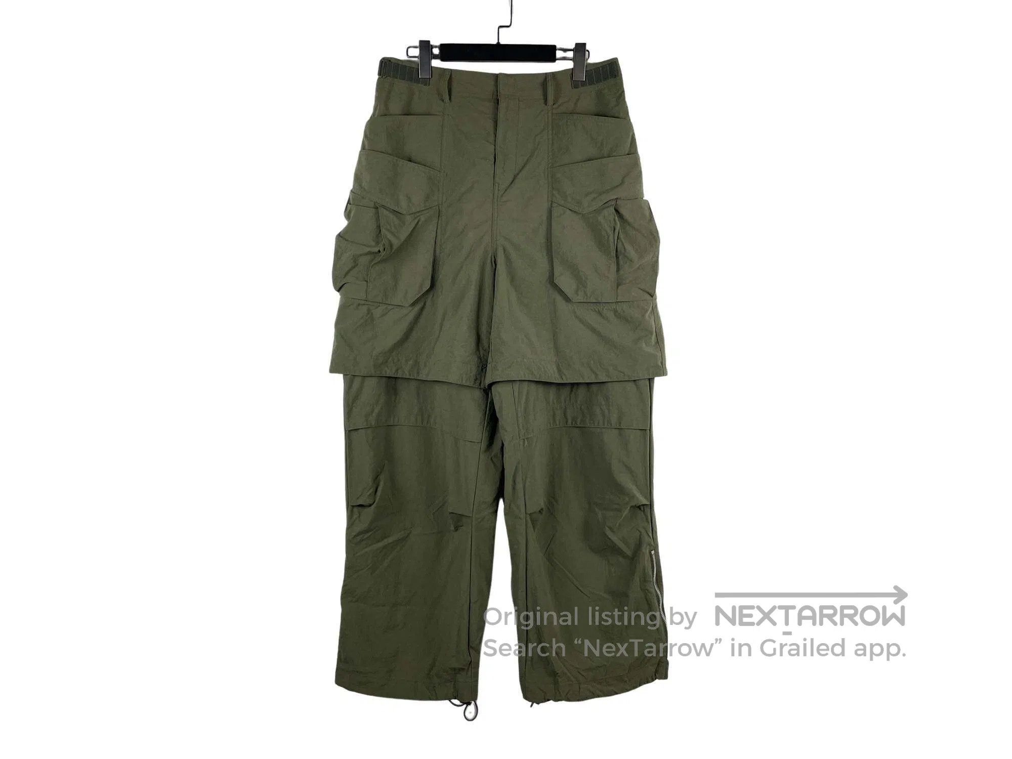 Juun.J Juun.J Detachable Two-in-One Wide Leg Work Pants Size US 28 / EU 44 - 1 Thumbnail