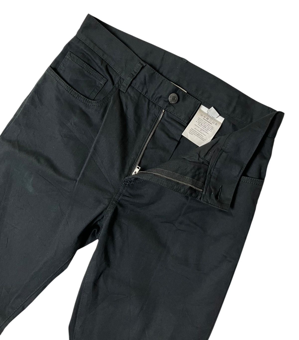 Moschino Moschino Black Slim Fit Casual Pants Made In Italy Size US 30 / EU 46 - 7 Thumbnail