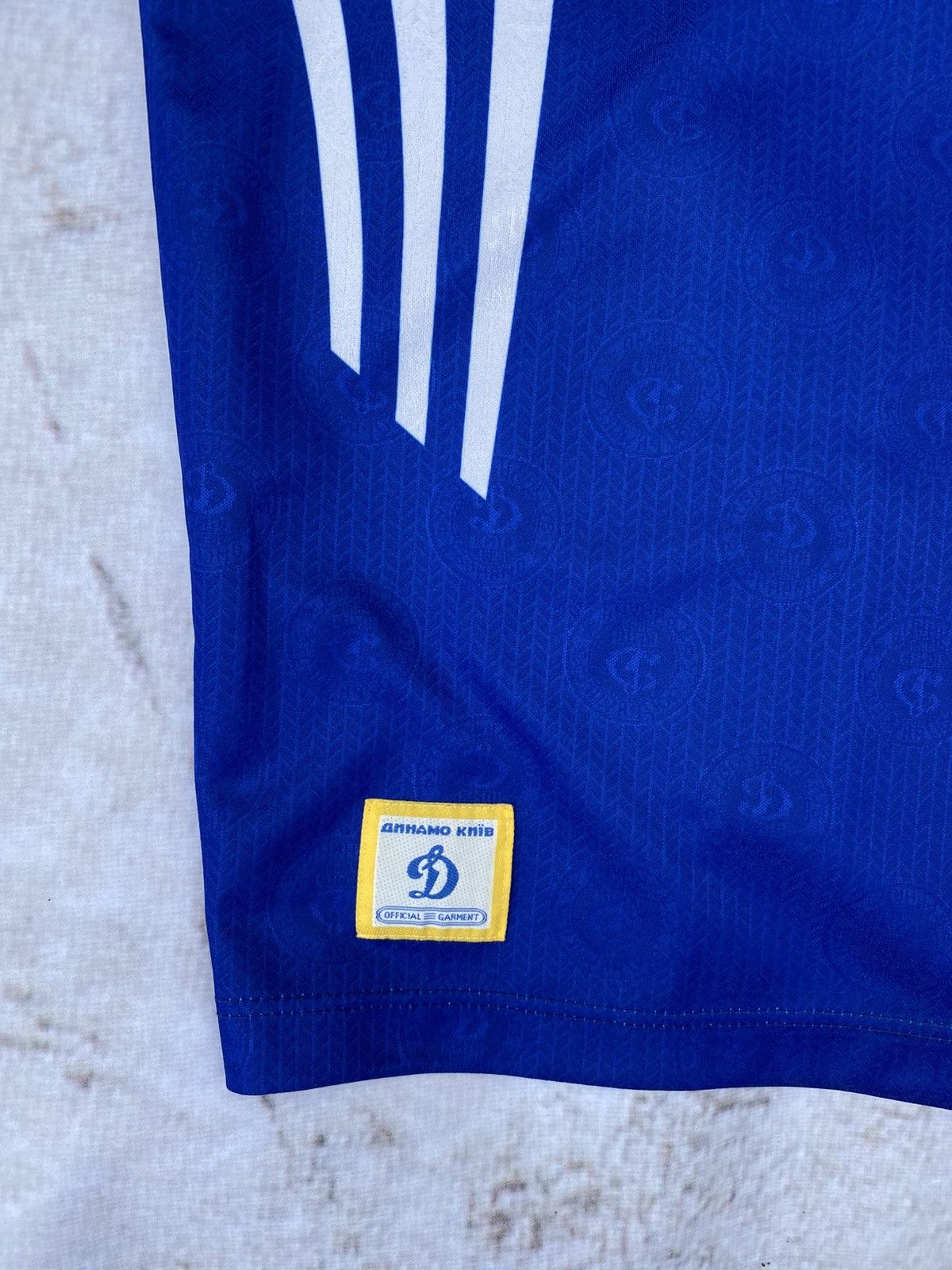 Adidas Rebrov #11 90s Vintage Adidas Dynamo Kyiv Rare Soccer Jersey Size US L / EU 52-54 / 3 - 4 Thumbnail