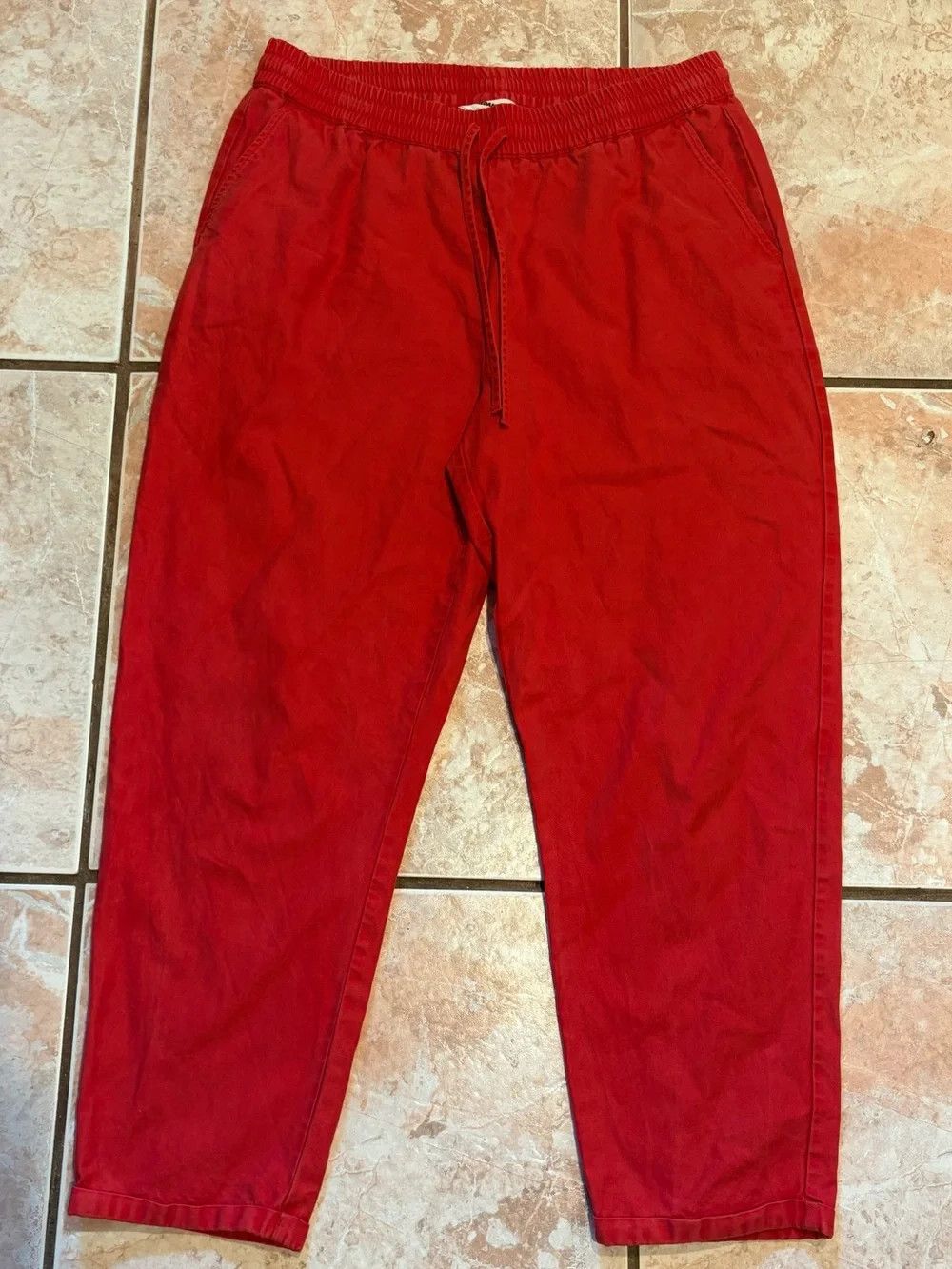 Other straight legged roomy trousers stretchy drawstring joggers Size 34" / US 12 / IT 48 - 1 Thumbnail