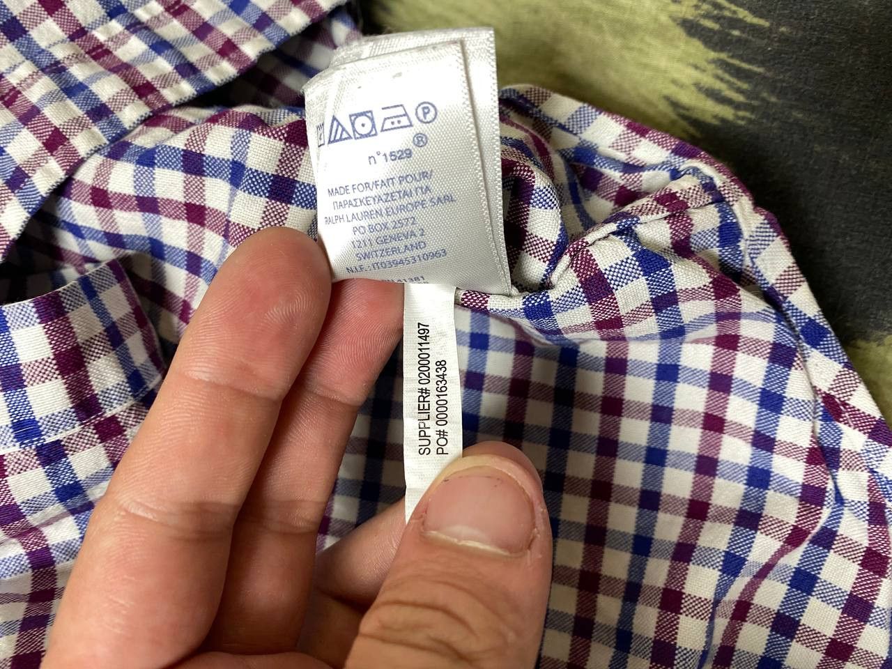 Ralph Lauren Cell Print Shirt Ralph Lauren Y2K Streetwear Size US M / EU 48-50 / 2 - 12 Thumbnail